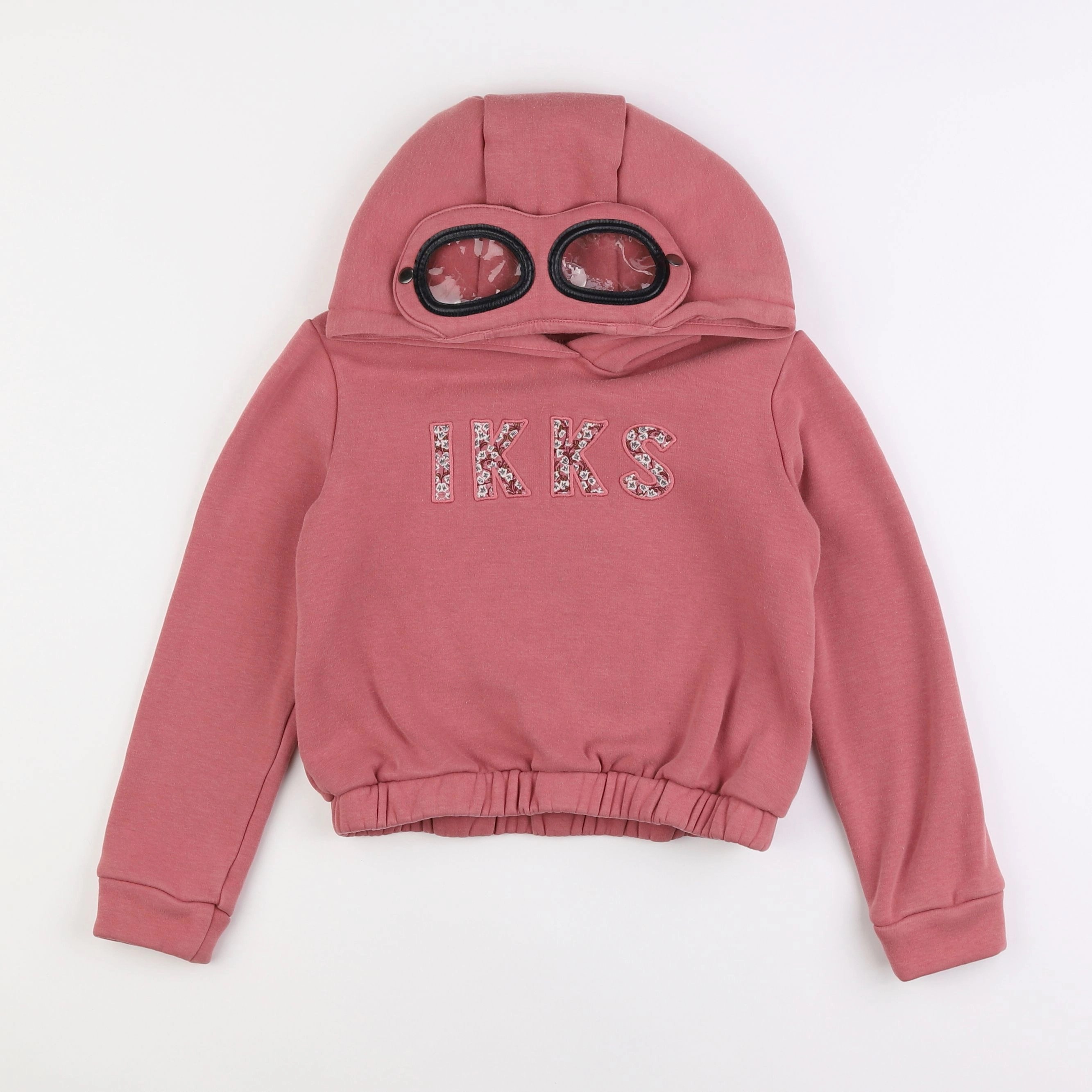 IKKS - sweat rose - 8 ans