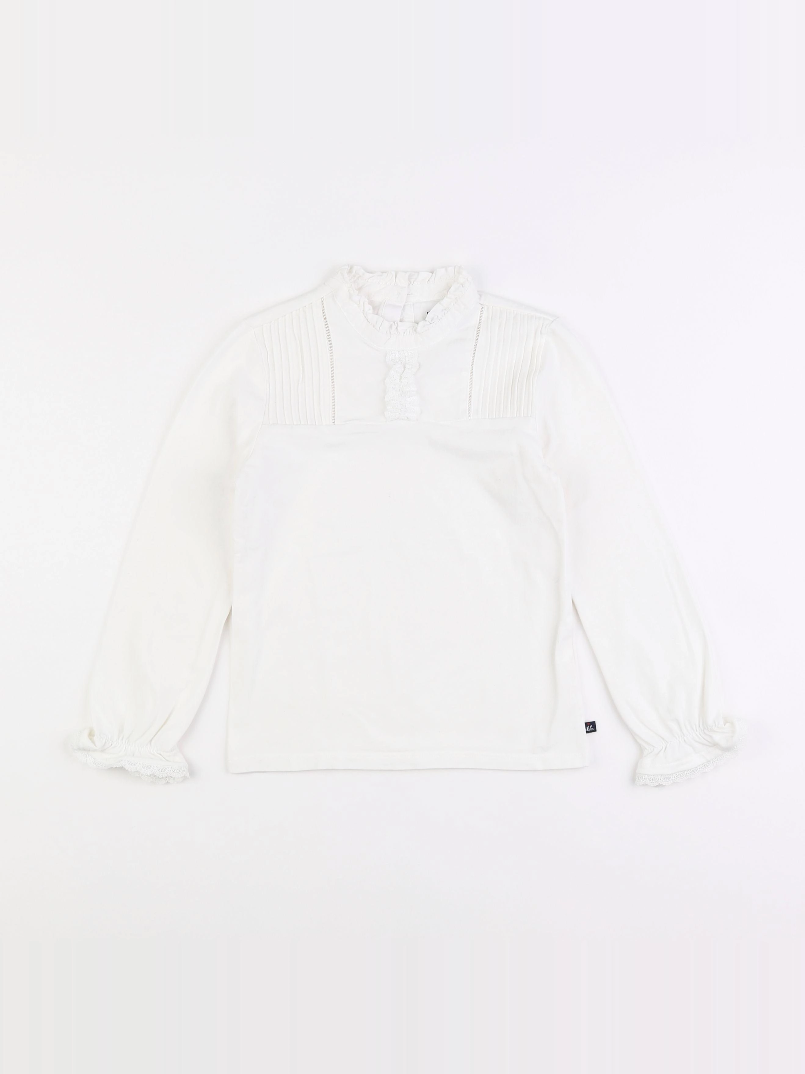 IKKS - tee-shirt blanc - 6 ans