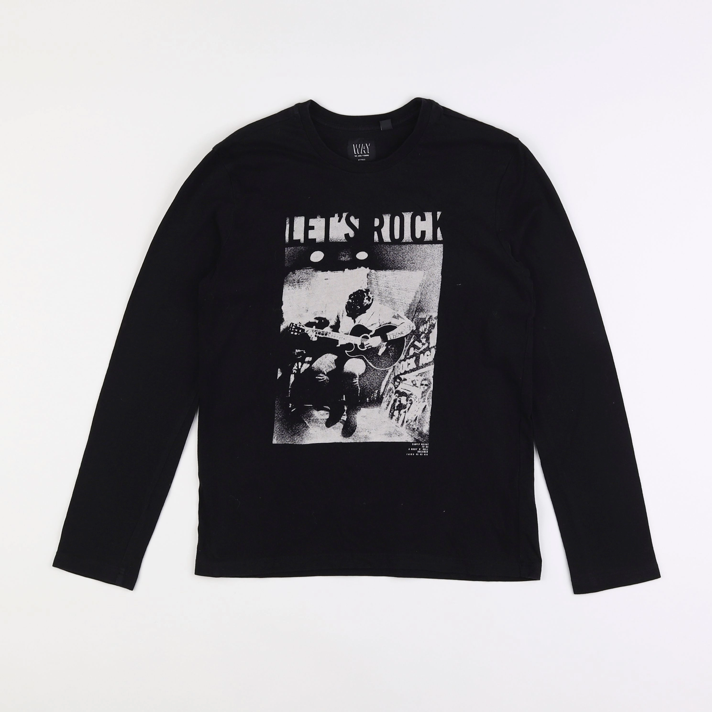 IKKS - tee-shirt noir - 10 ans