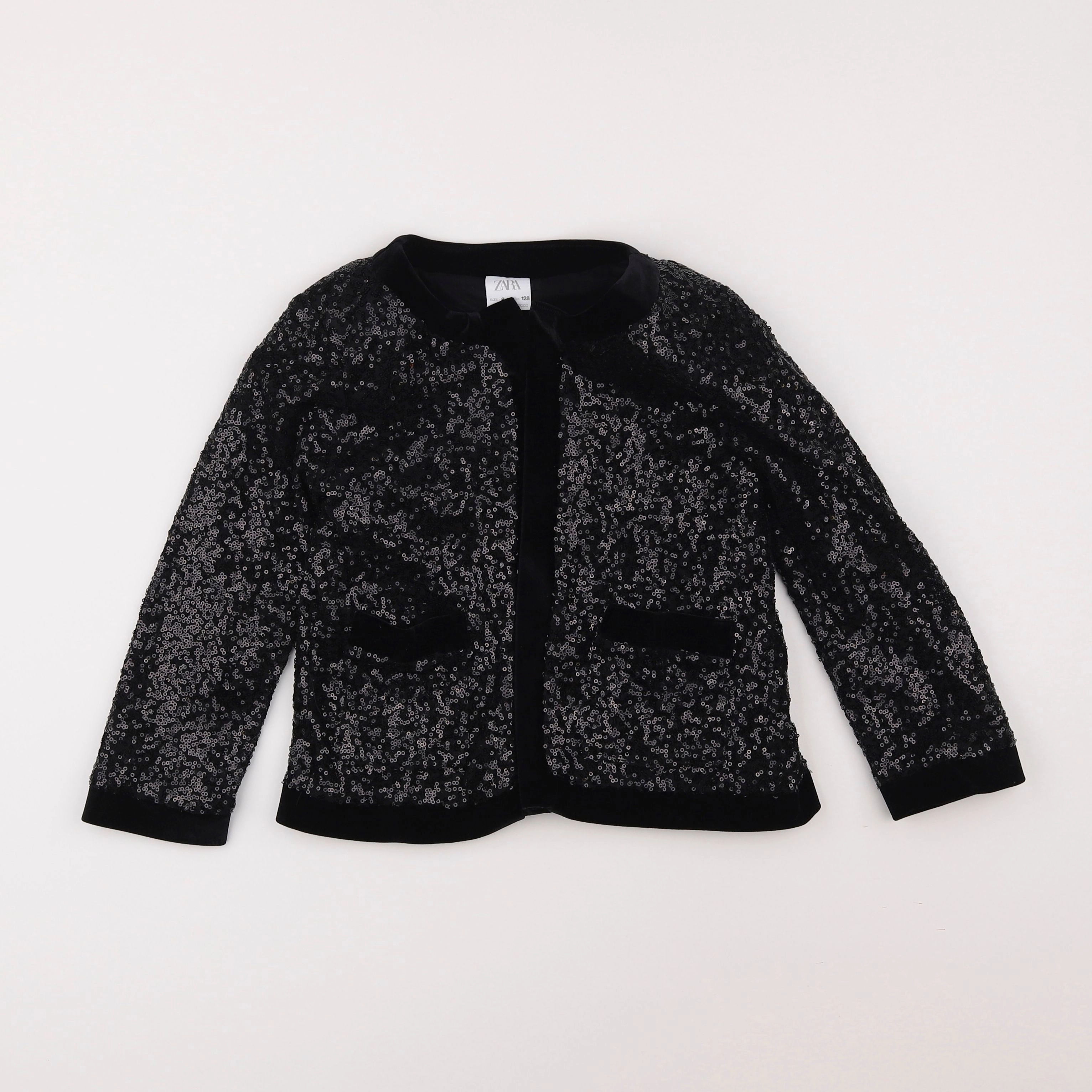 Zara - veste noir - 8 ans