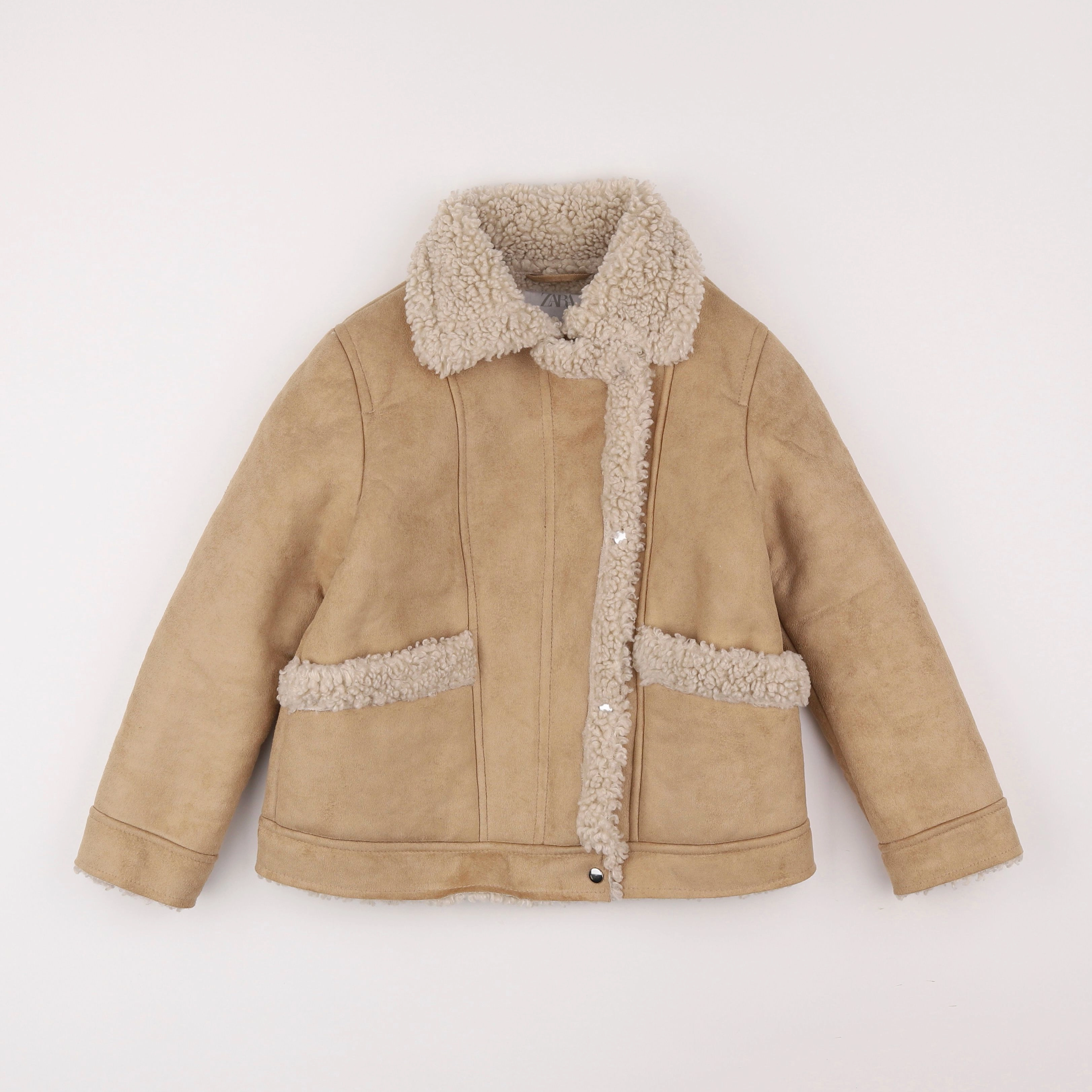 Zara - manteau beige - 8 ans