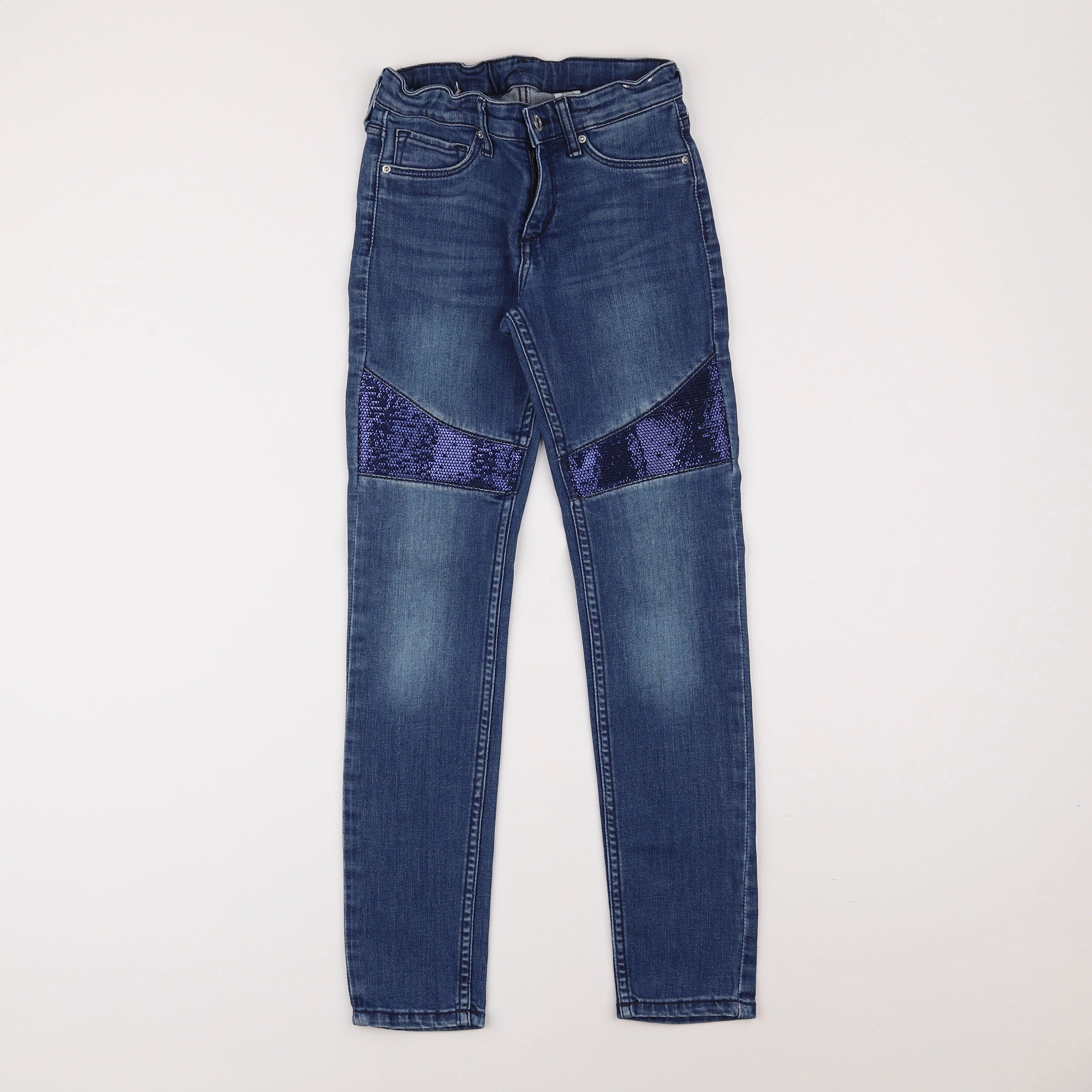 H&M - jean bleu - 8/9 ans