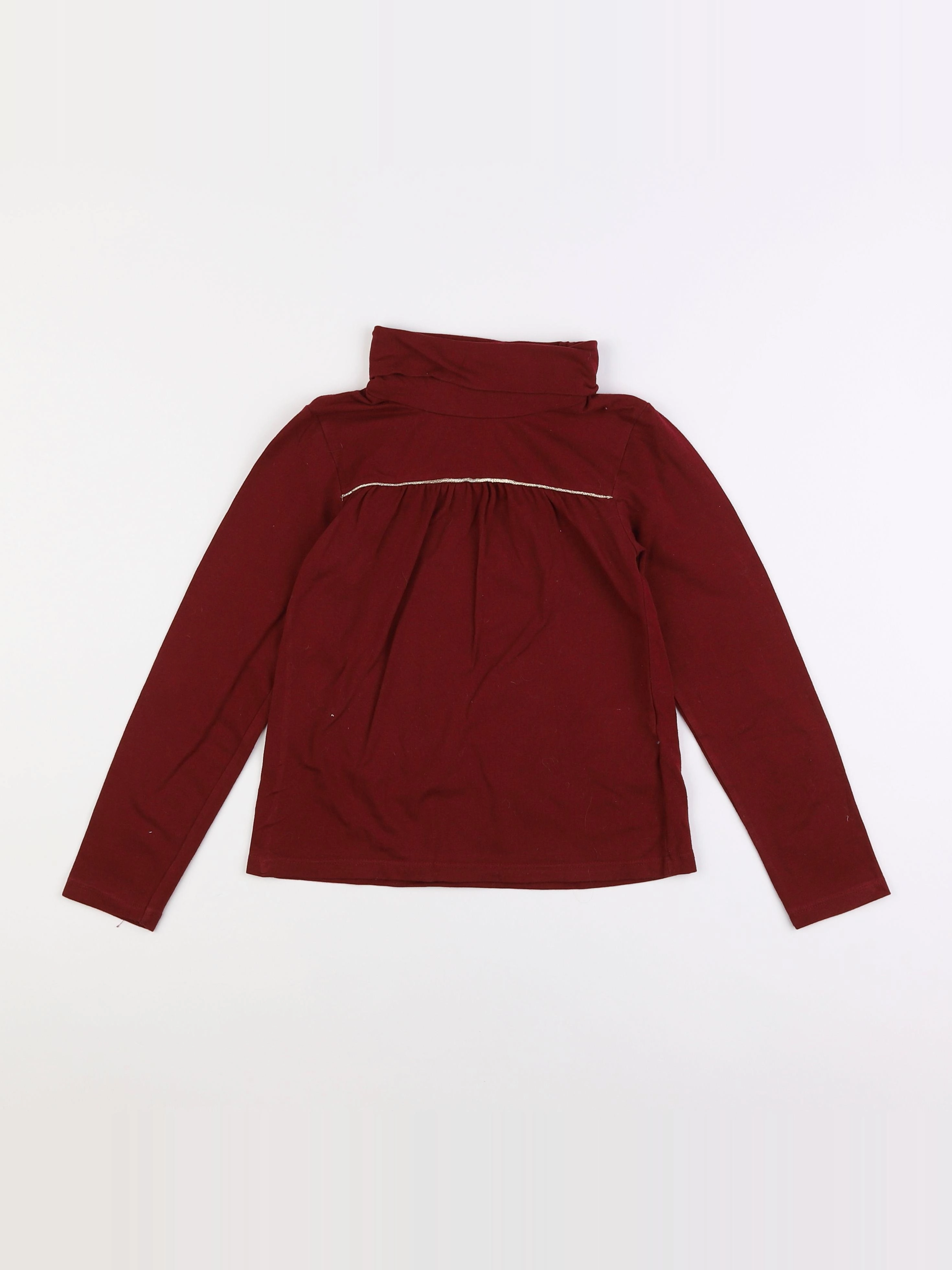 Vertbaudet - sous-pull rouge - 8 ans