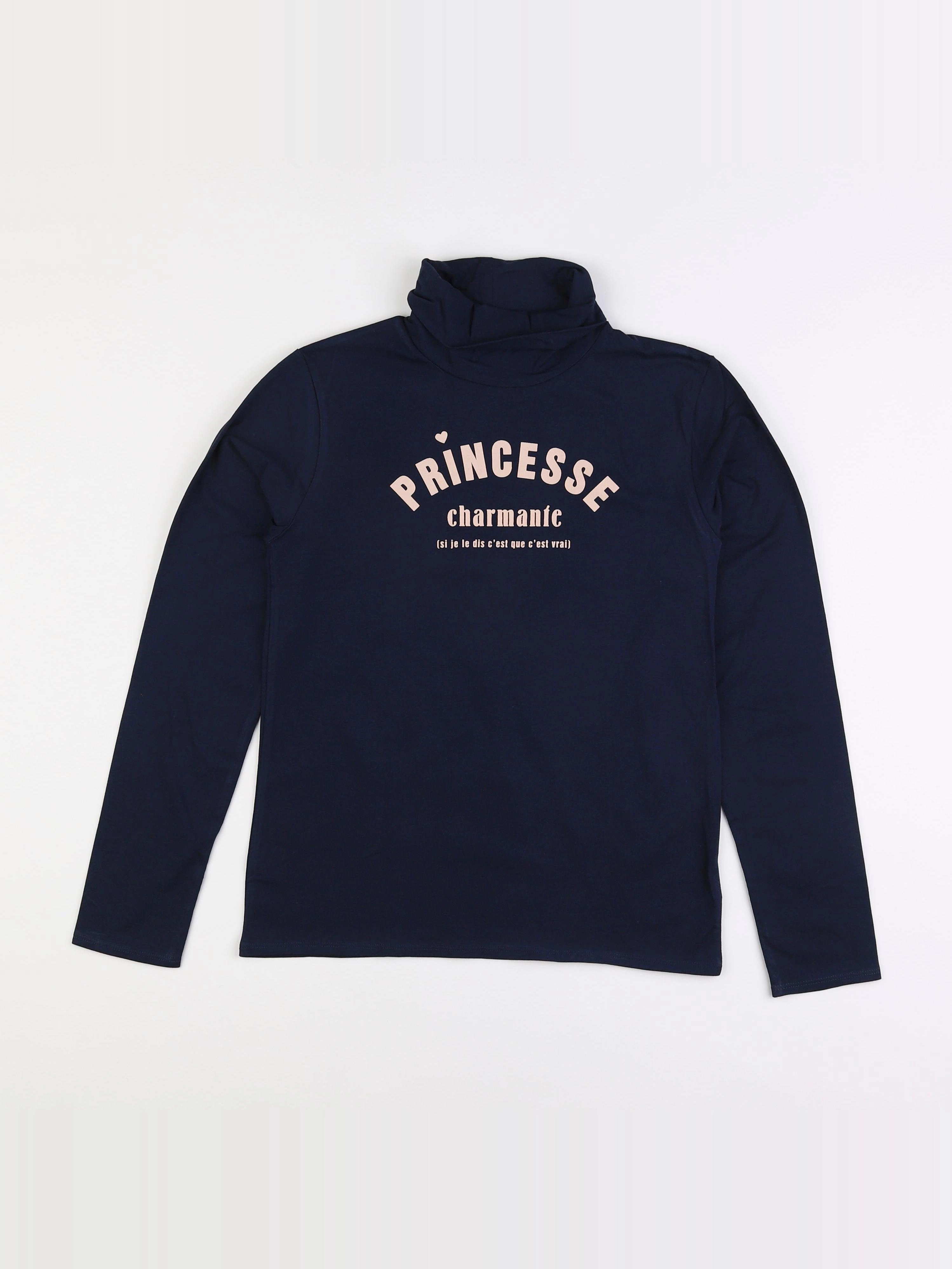 Vertbaudet - sous-pull bleu - 12 ans