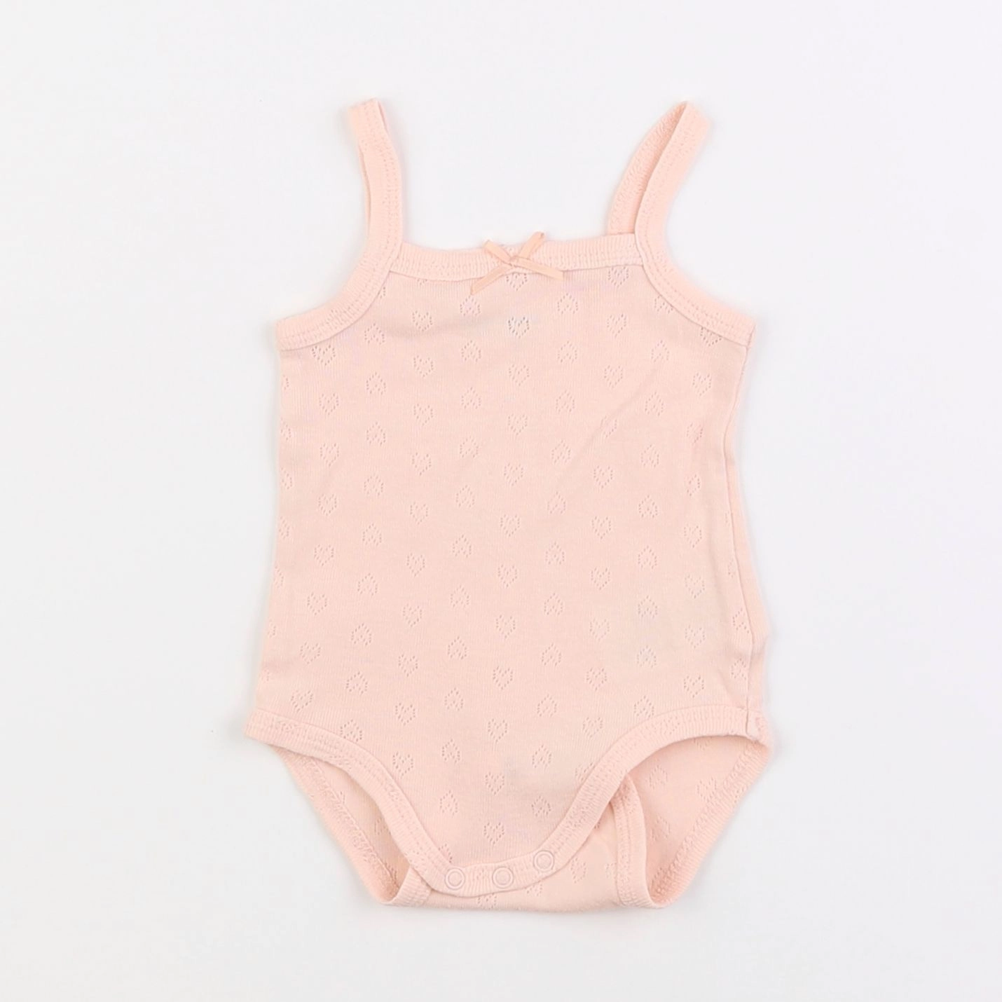 Vertbaudet - body rose - 3 mois