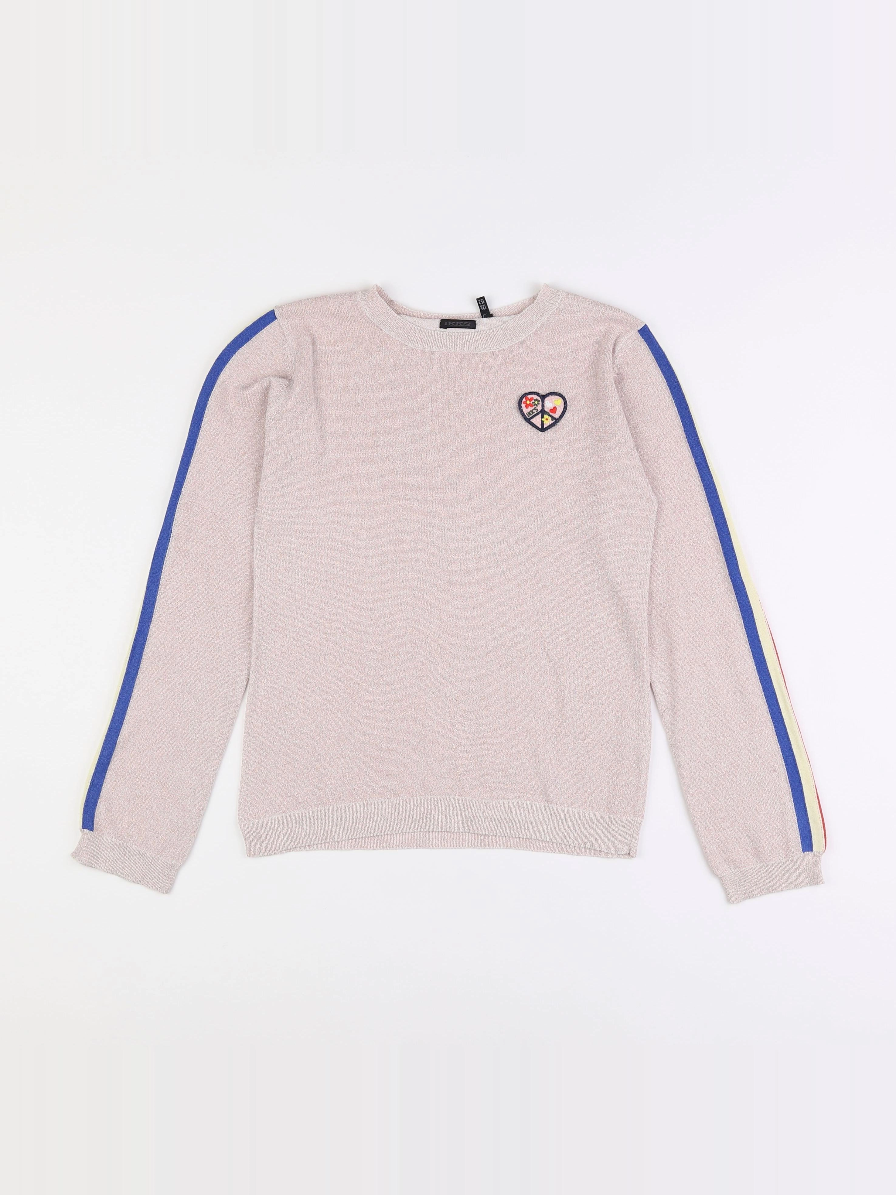 IKKS - pull rose - 12 ans