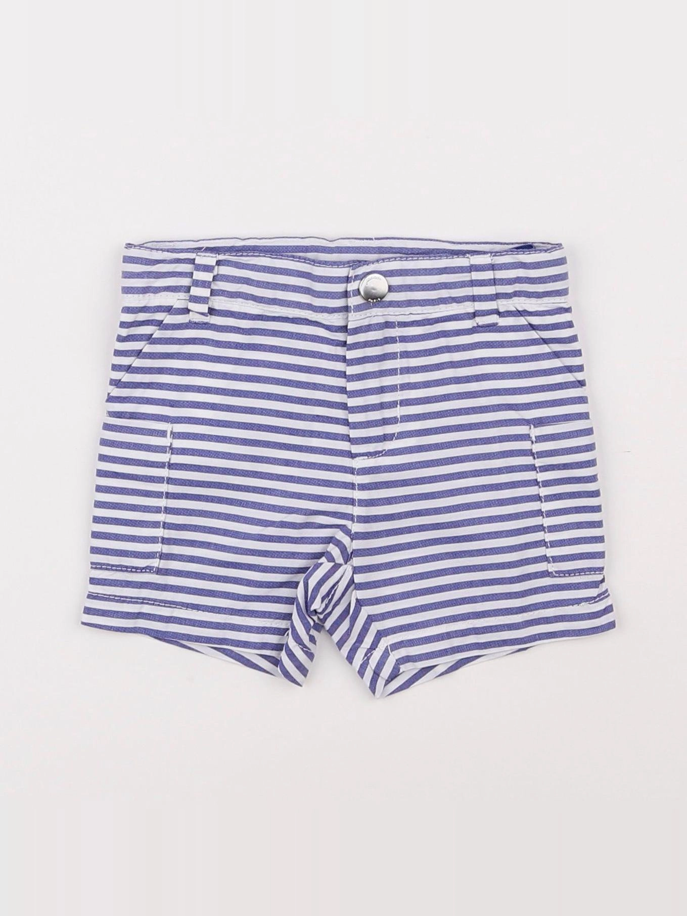 Jacadi - short bleu - 6 mois