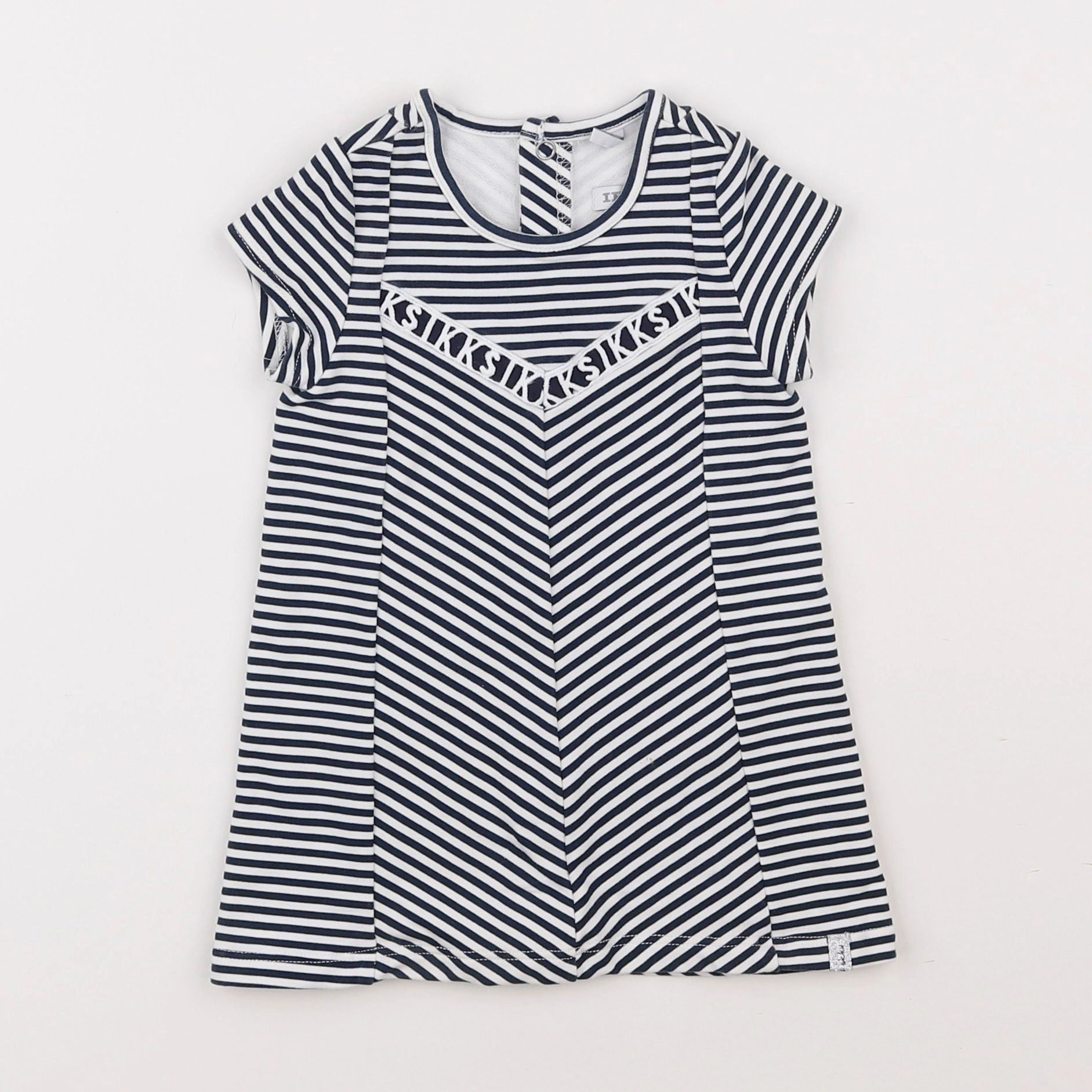 IKKS - robe bleu - 6 mois