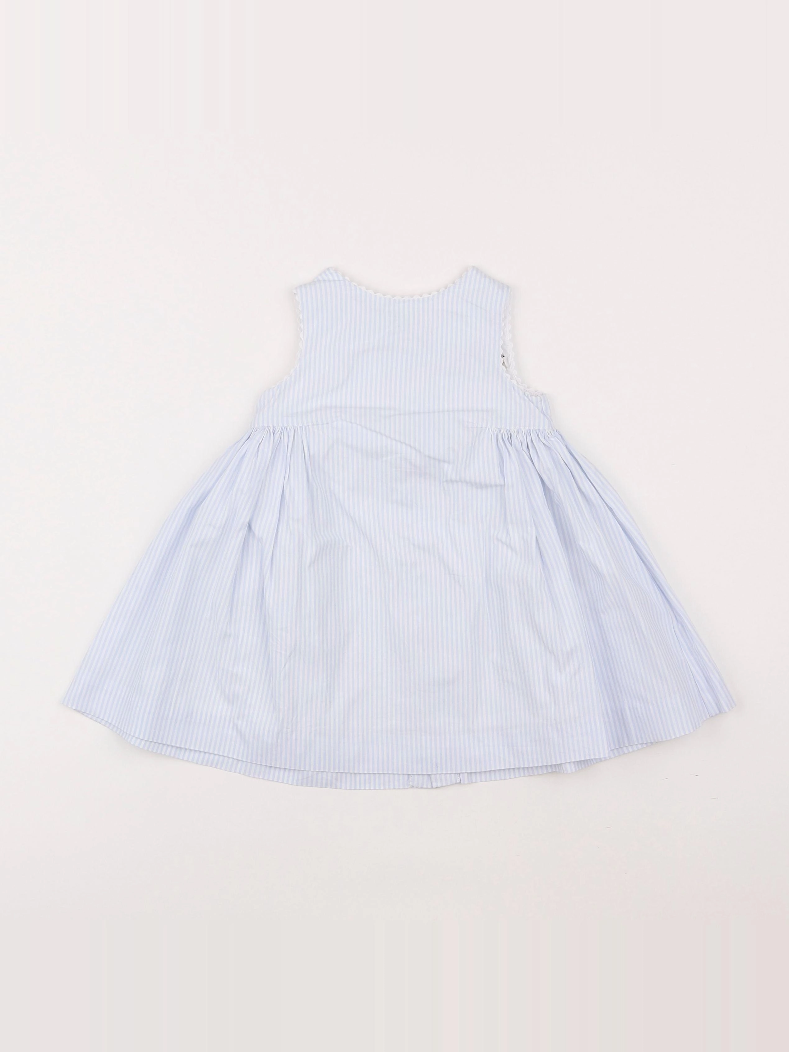 Cyrillus - robe blanc - 6 mois