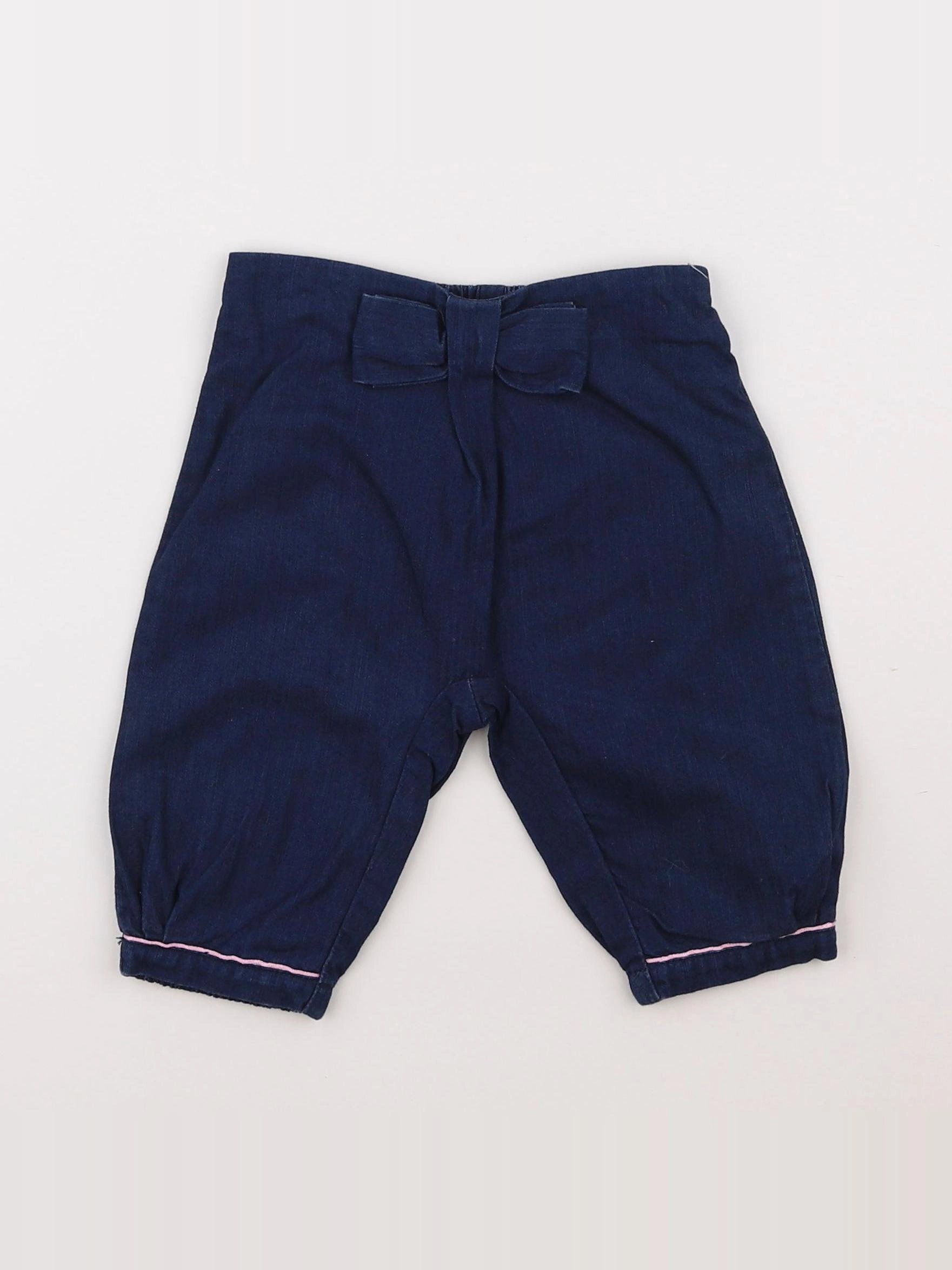 Jacadi - pantalon bleu - 6 mois