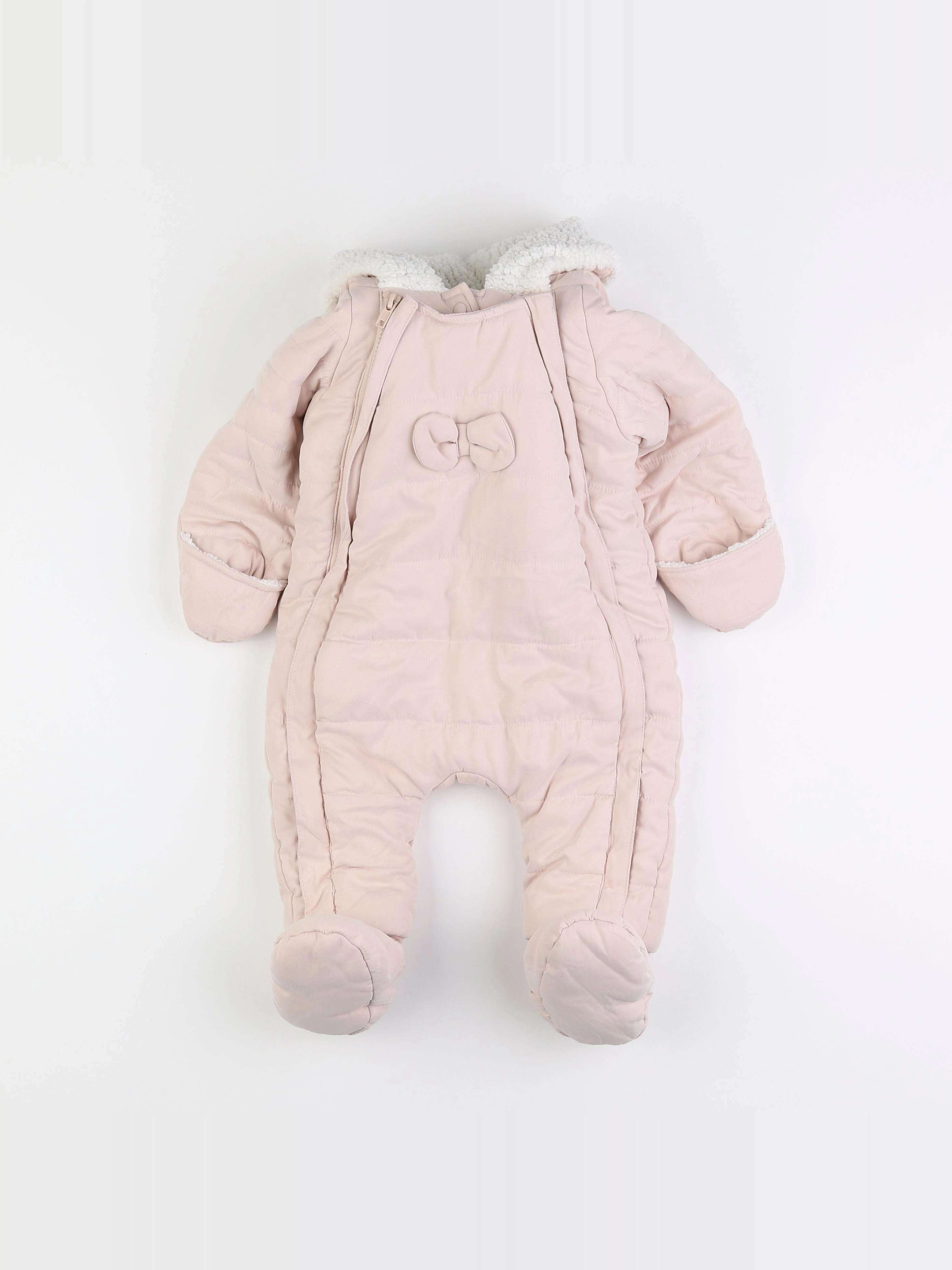La Redoute - combi-pilote rose - 12 mois