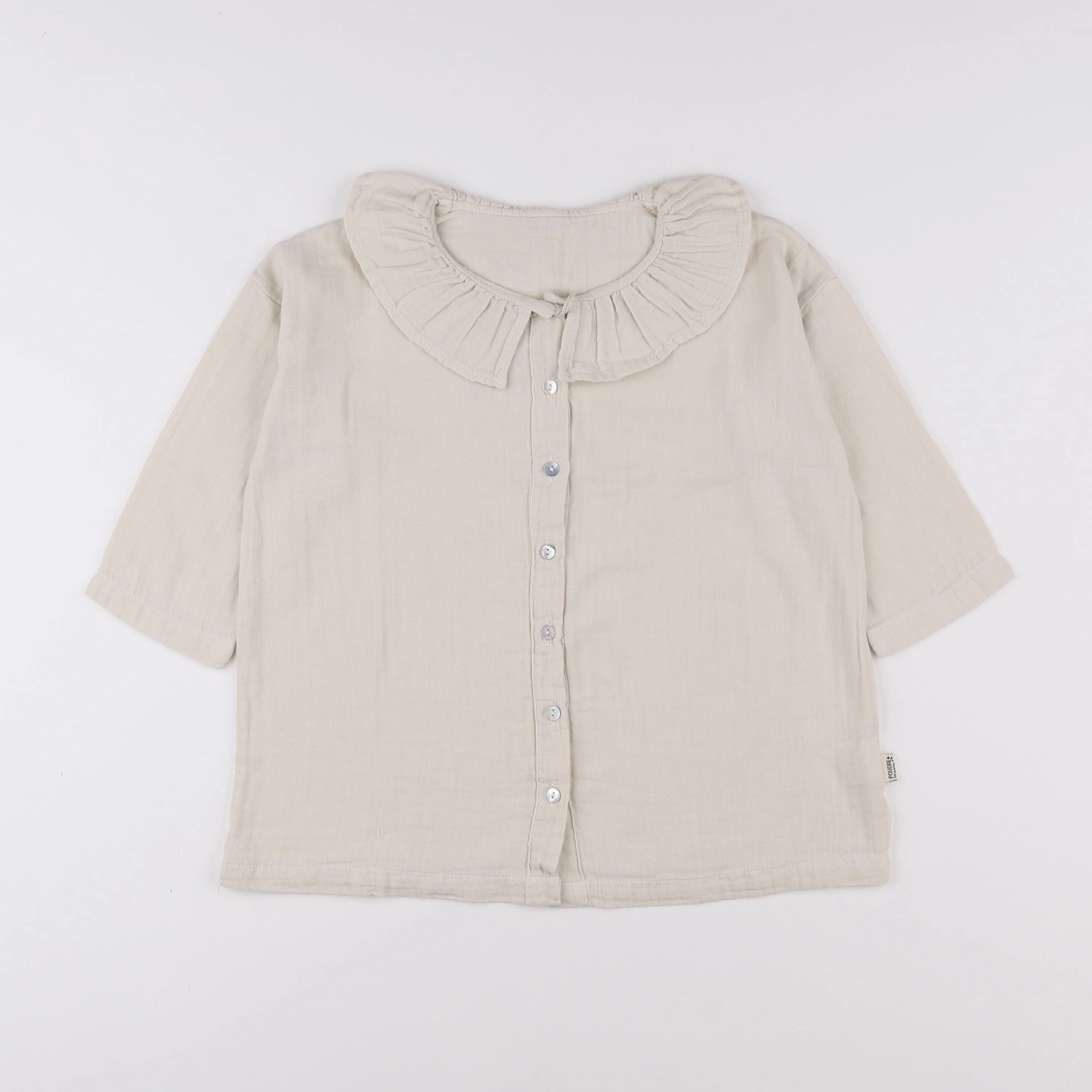 Poudre Organic - Blouse Aronie Almond Milk - 6 ans