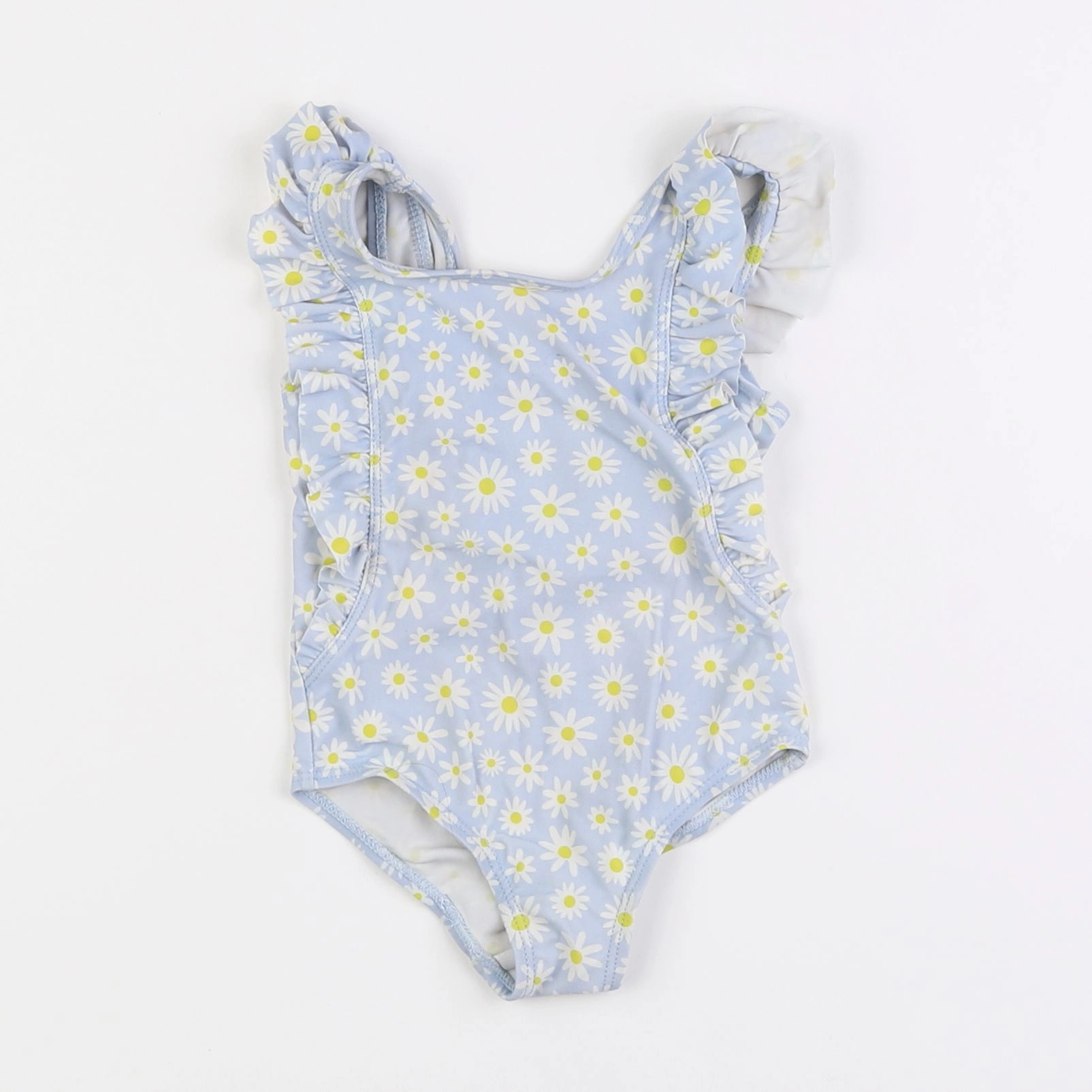 Vertbaudet - maillot de bain bleu - 12 mois