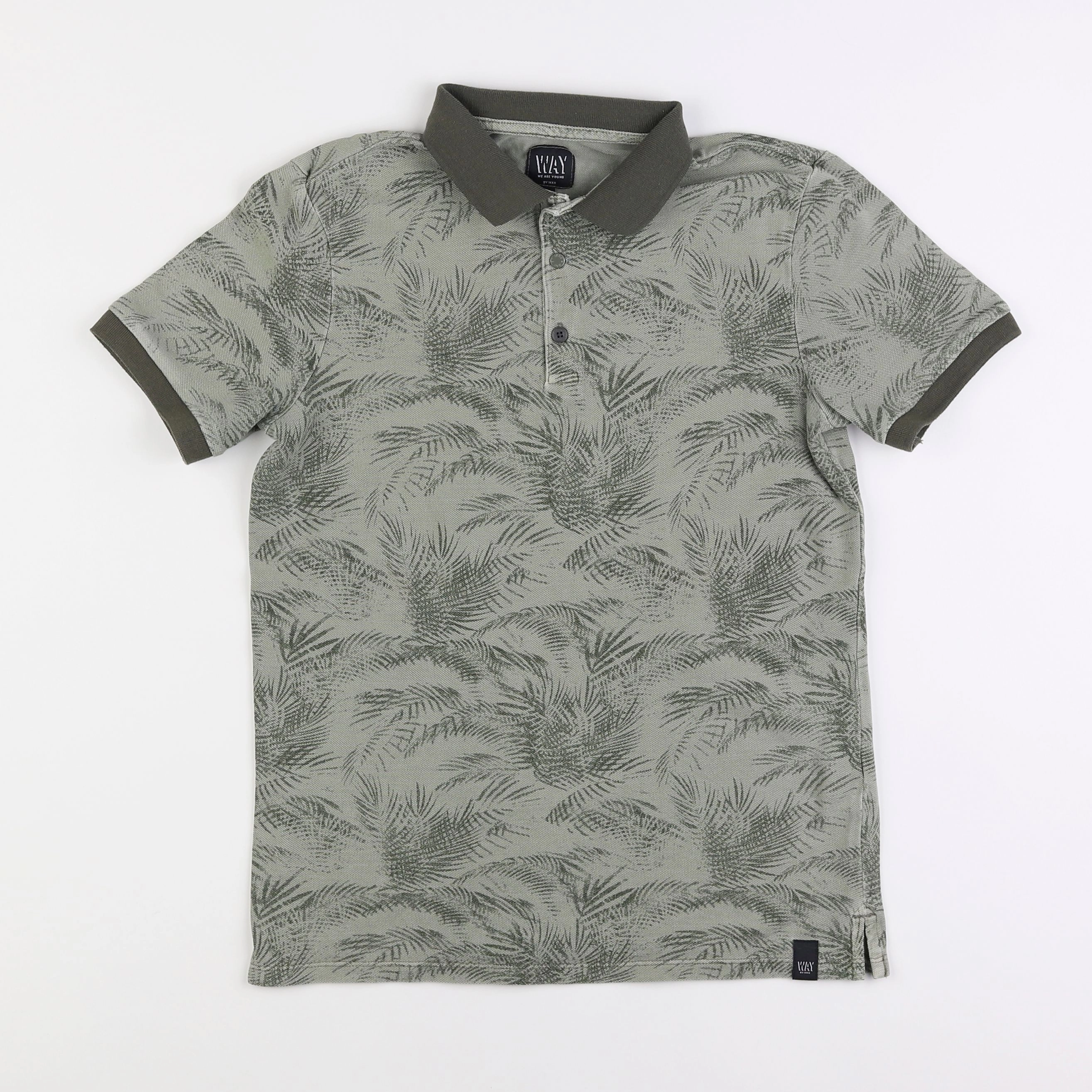 IKKS - polo vert - 12 ans