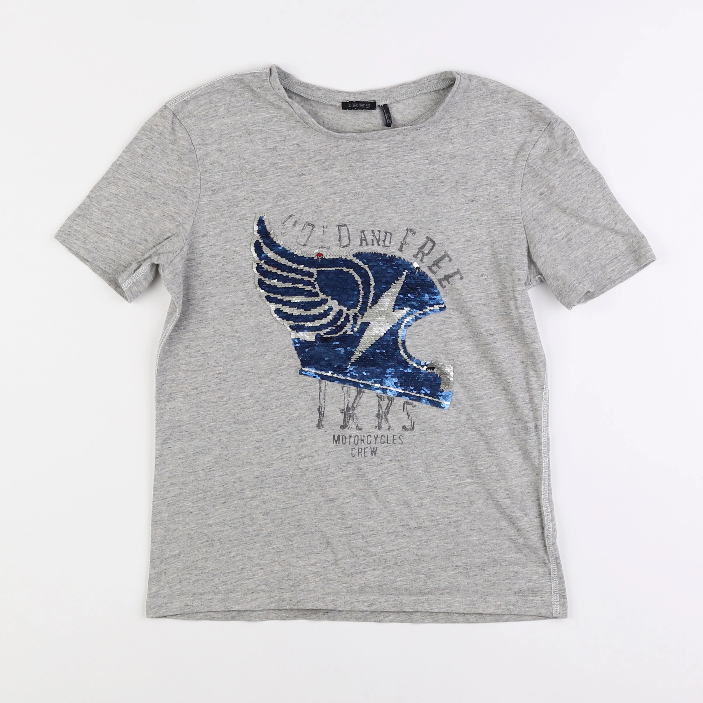 IKKS - tee-shirt gris - 12 ans