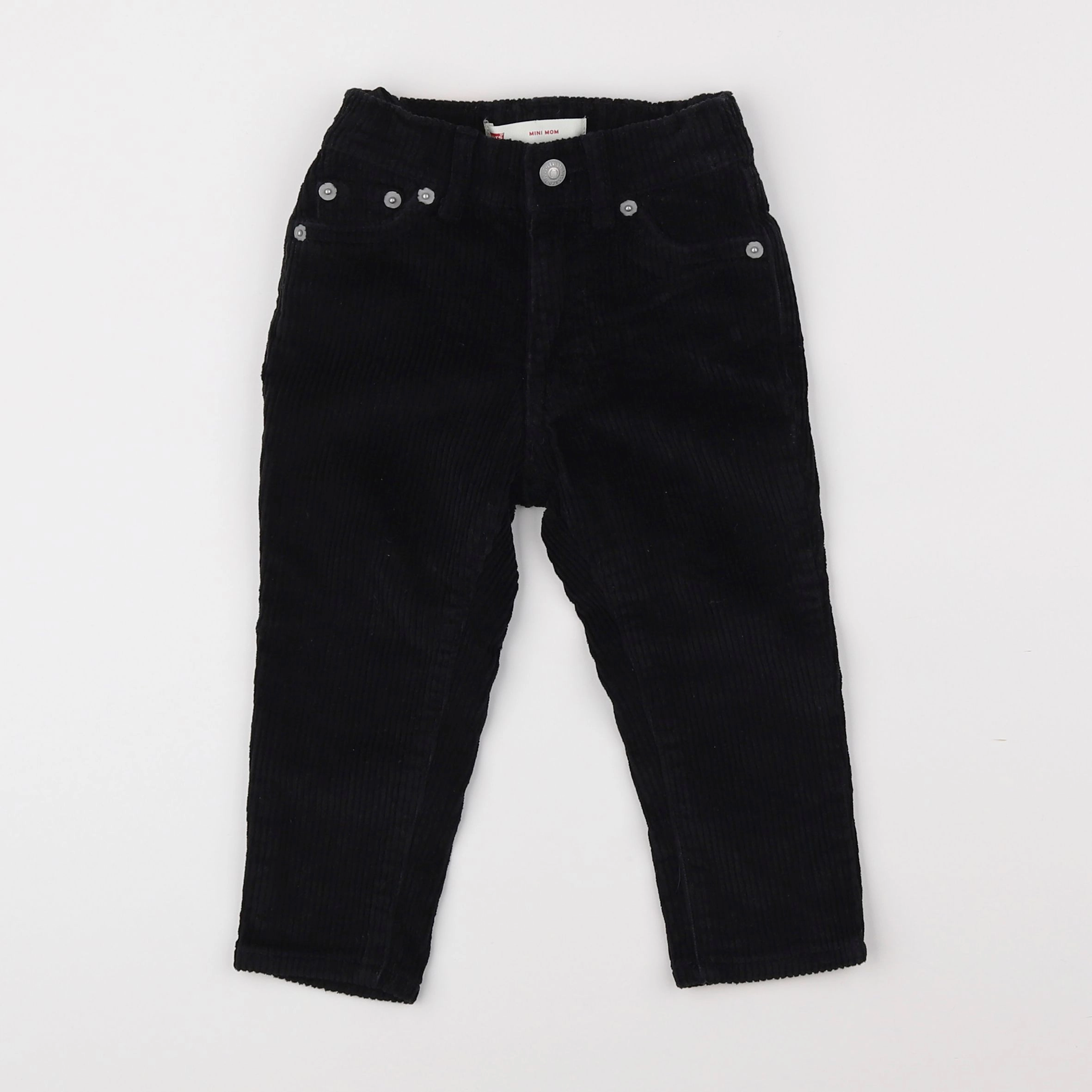 Levi's - pantalon noir velours - 2/3 ans