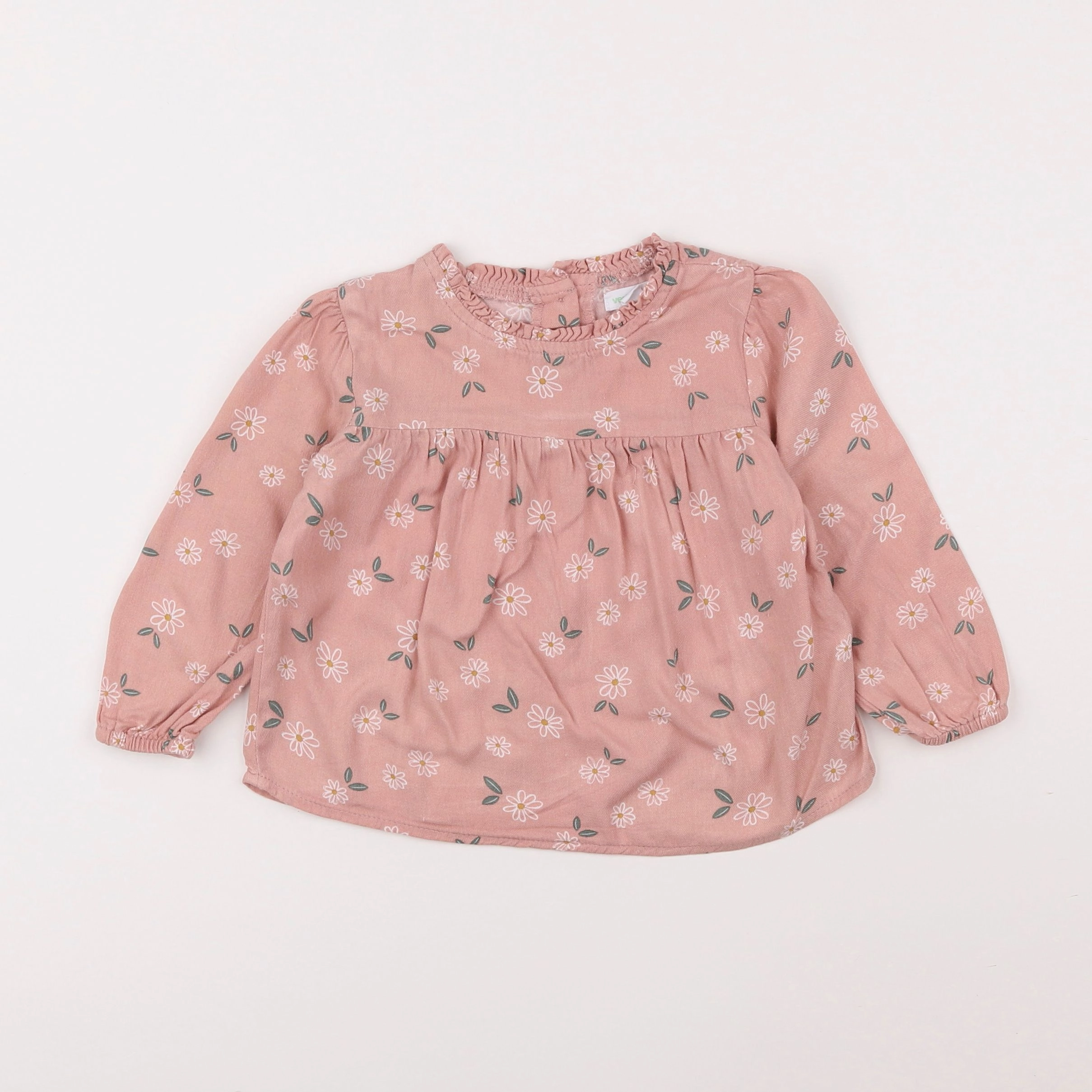 Vertbaudet - blouse rose - 2 ans