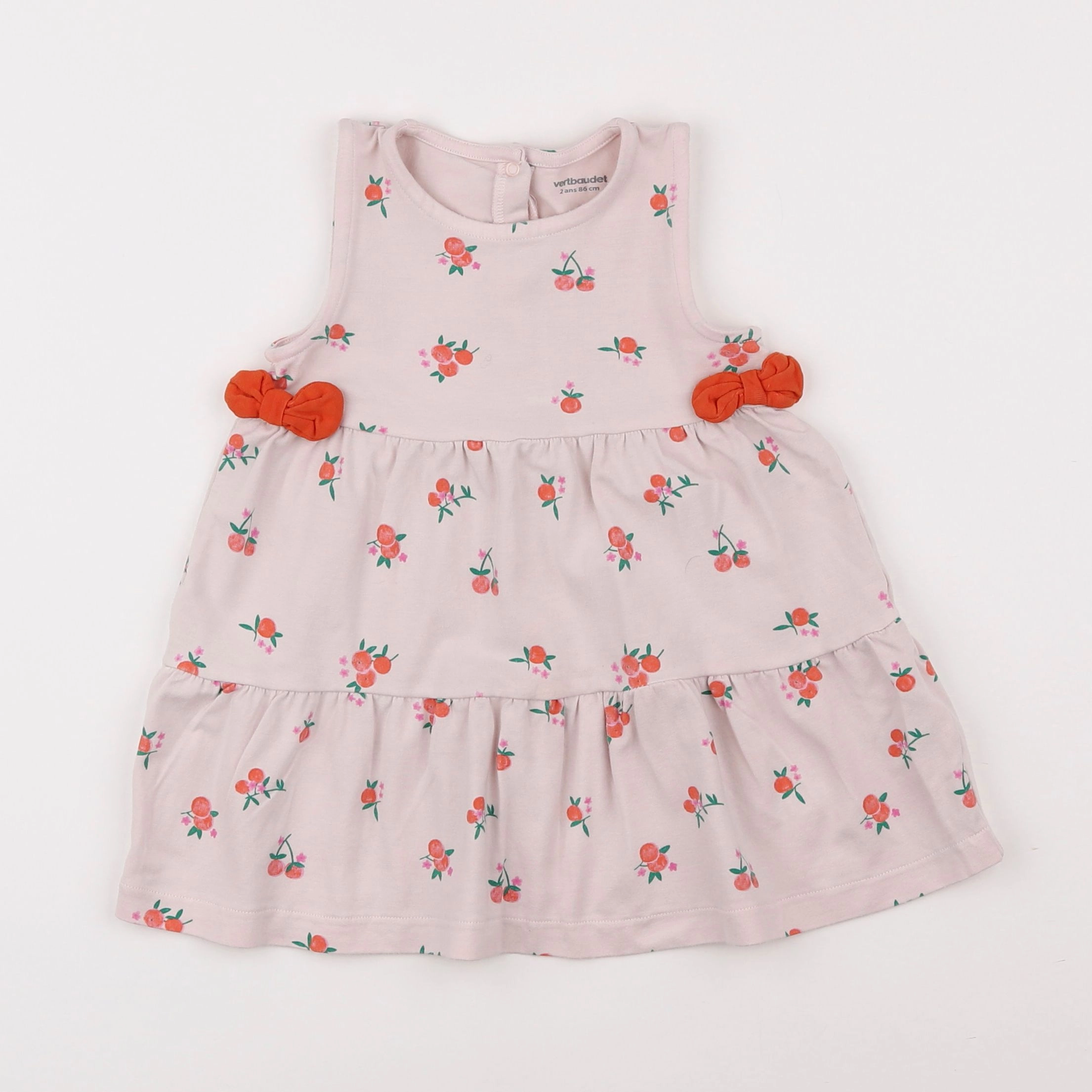 Vertbaudet - robe rose - 2 ans