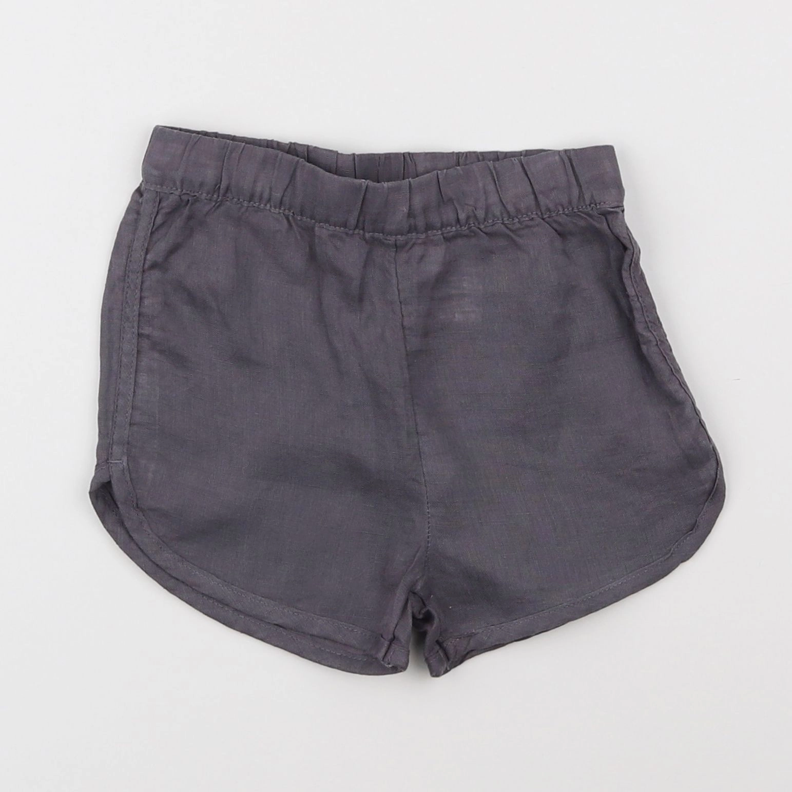 H&M - short taupe - 12/18 mois