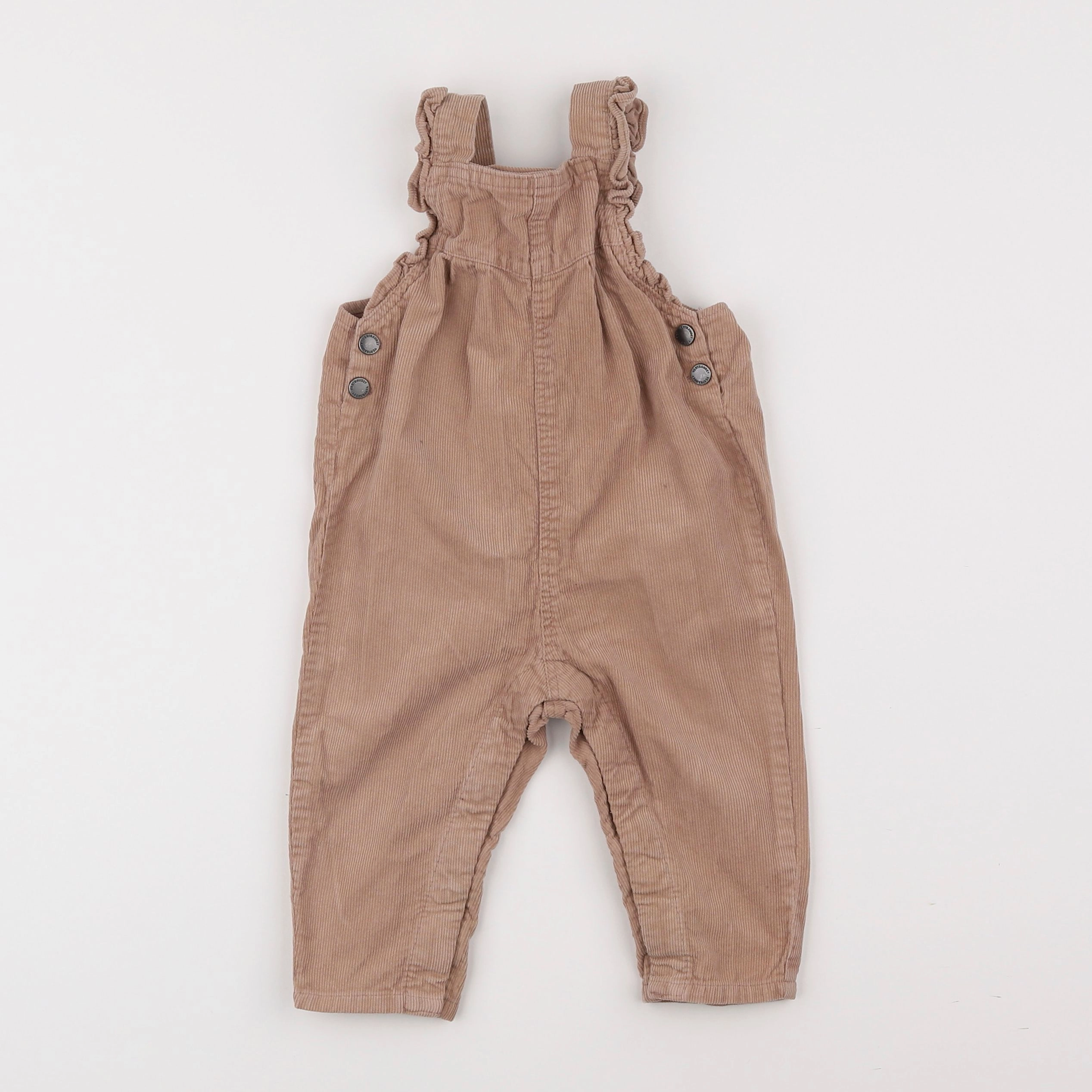 Vertbaudet - combinaison marron - 9 mois