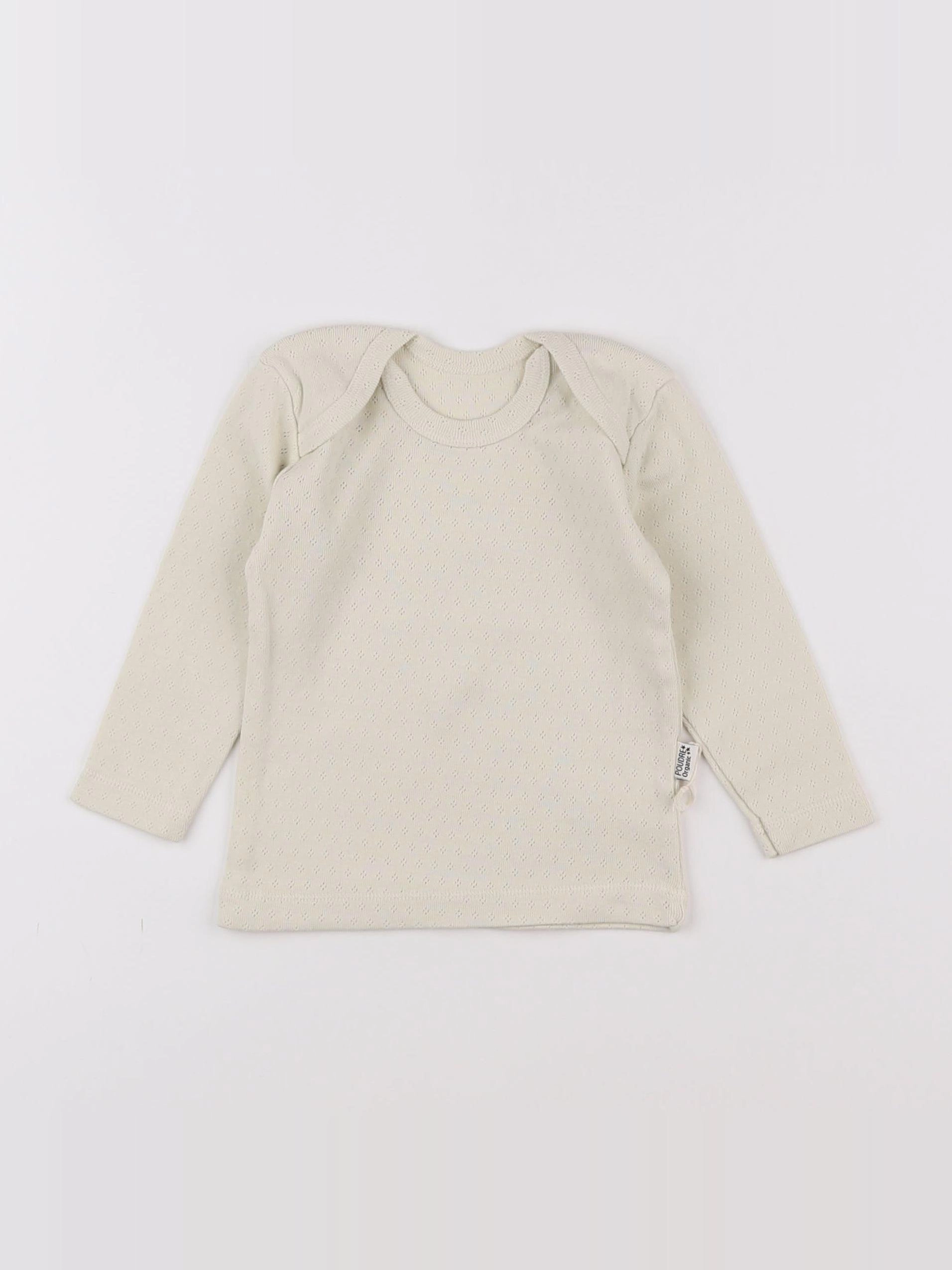 Poudre Organic - Tee-shirt Begonia Almond Milk  - 18 mois