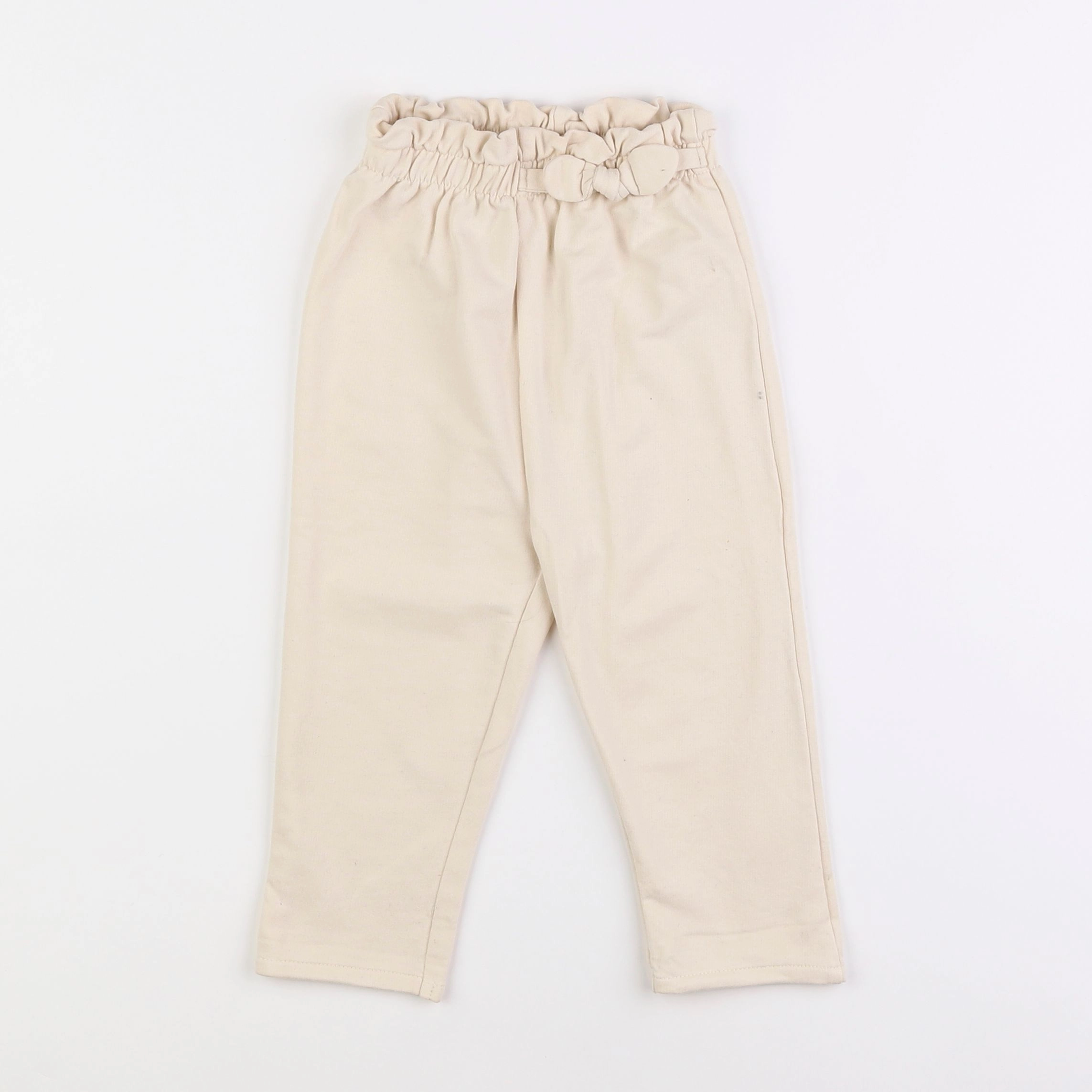 Vertbaudet - pantalon beige - 2 ans