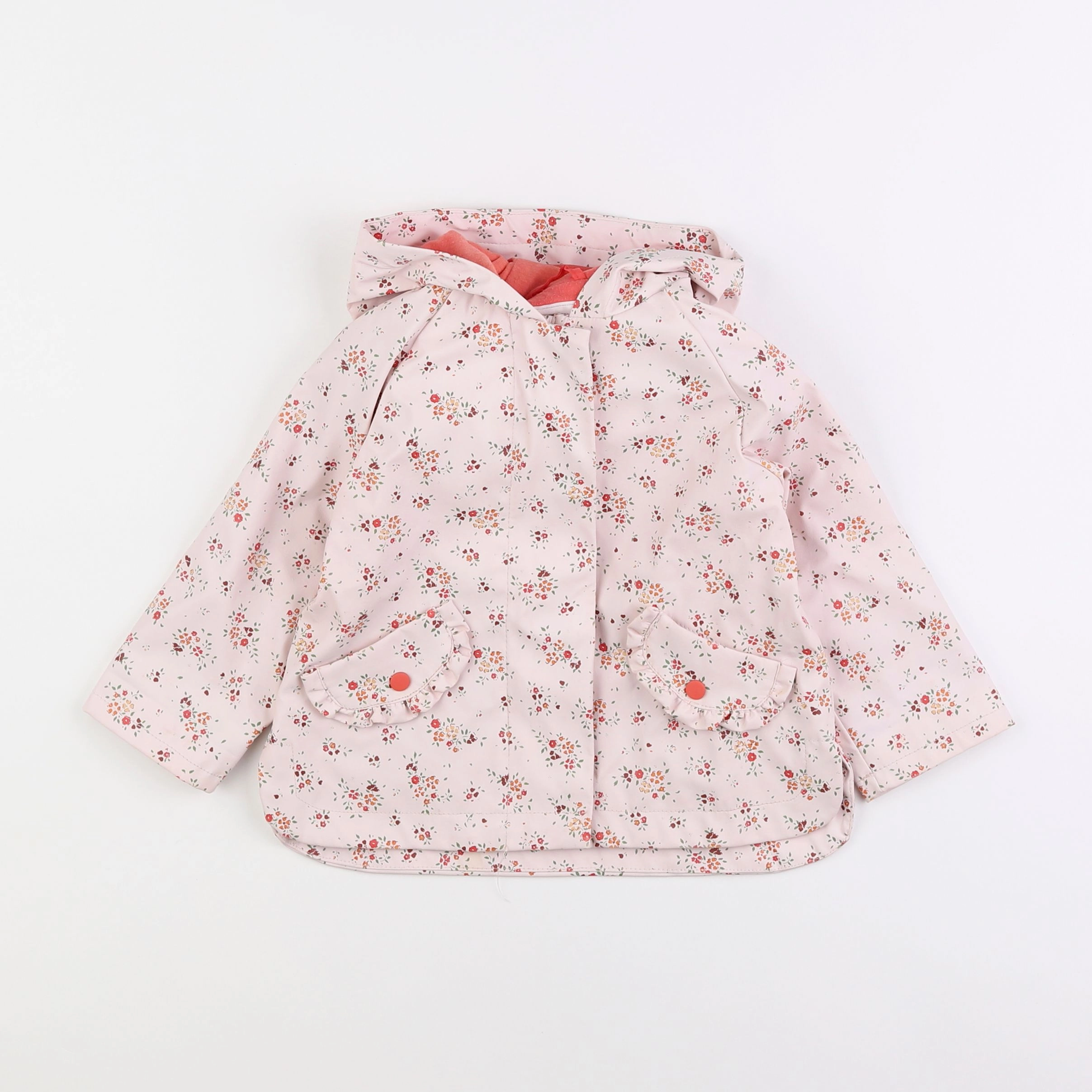 Vertbaudet - imperméable rose - 2 ans