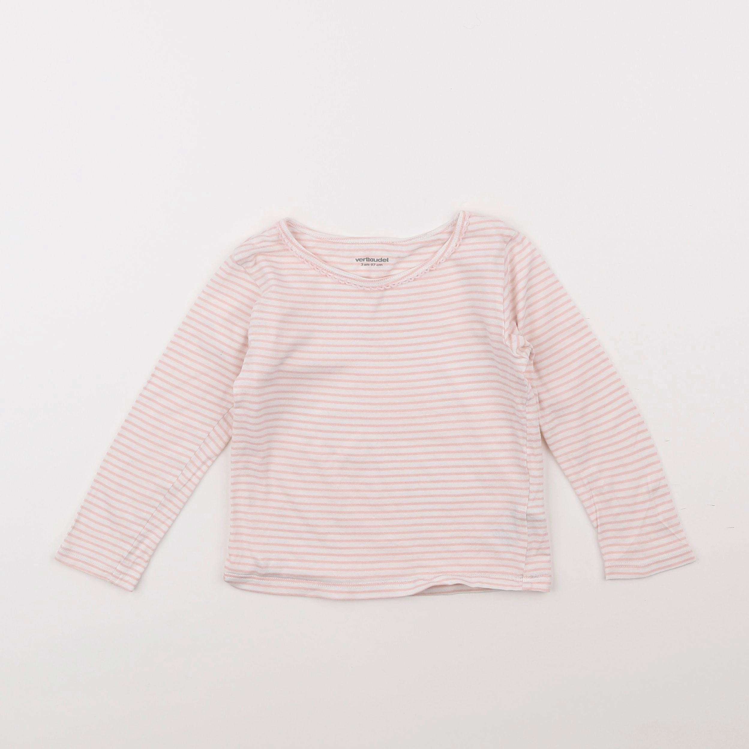 Vertbaudet - maillot de corps rose - 3 ans