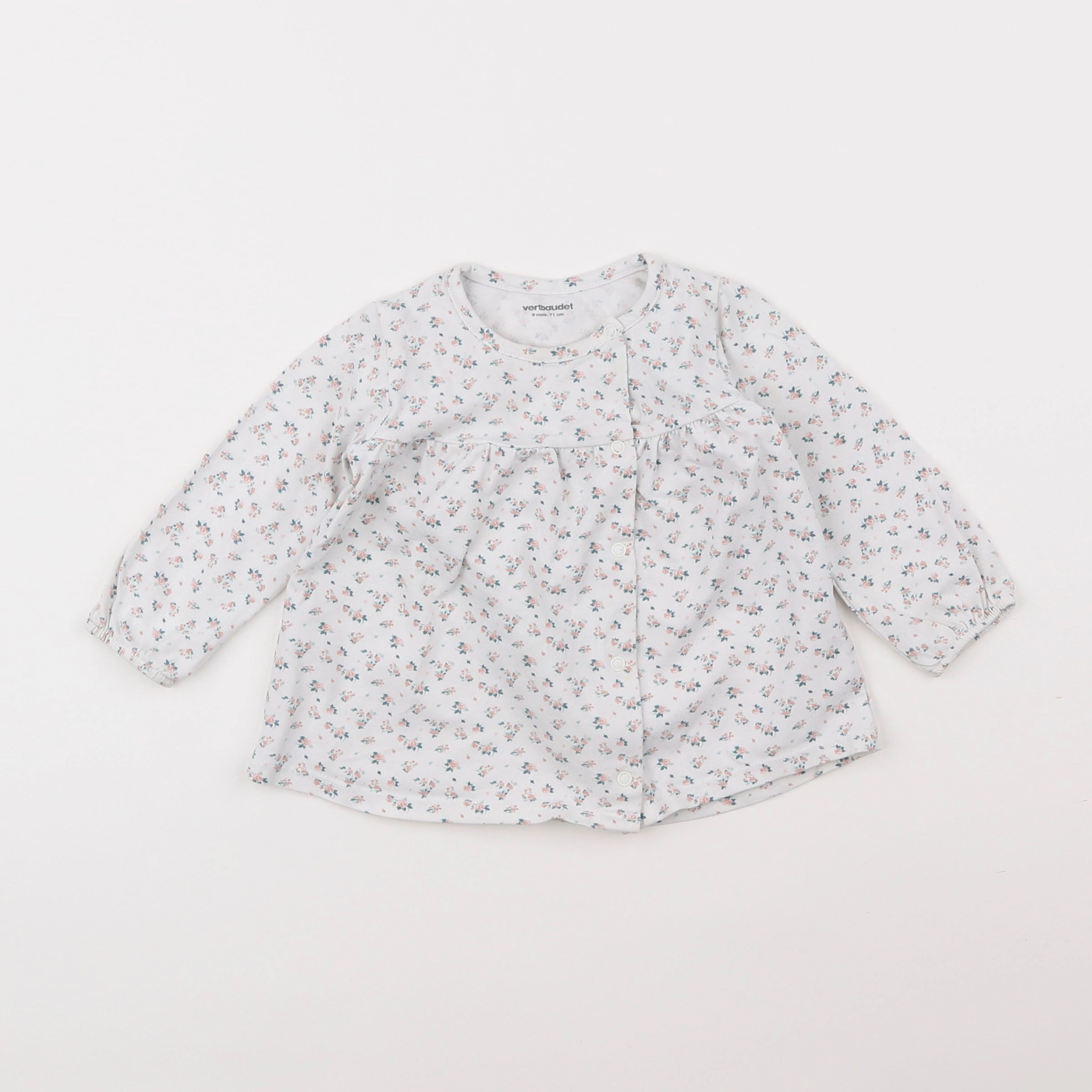 Vertbaudet - tee-shirt multicolore - 9 mois