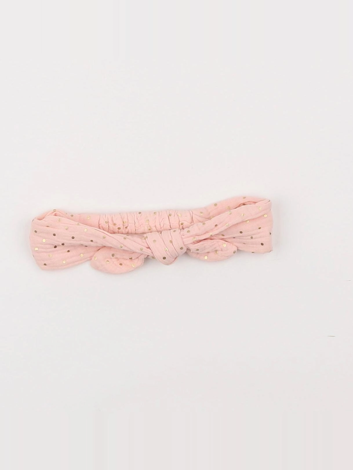 Vertbaudet - bandeau rose - 6/18 mois