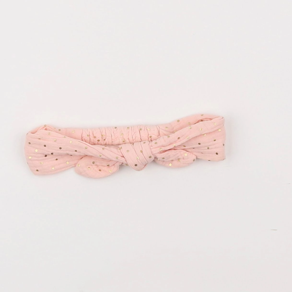 Vertbaudet - bandeau rose - 6/18 mois