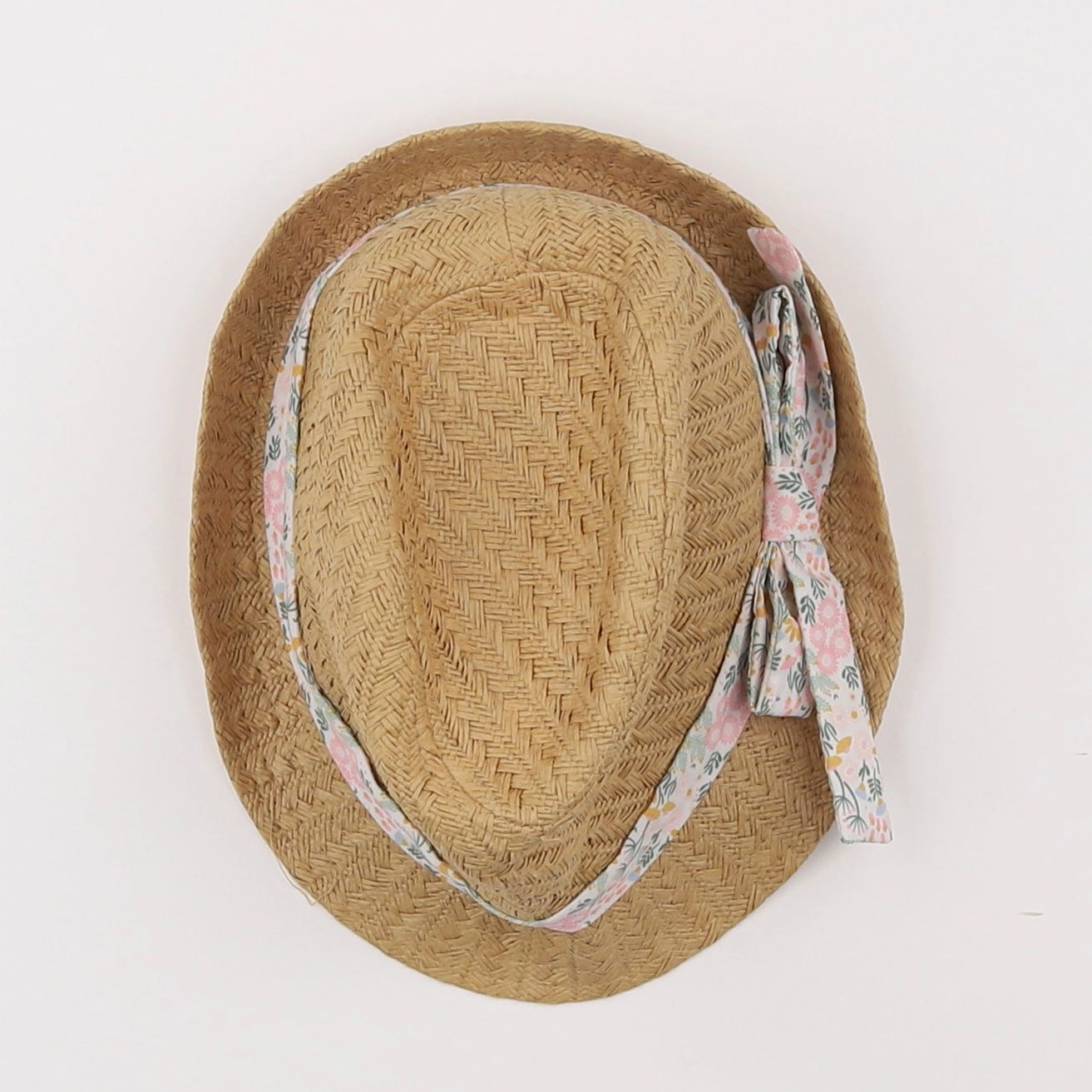 Vertbaudet - chapeau beige - 5/9 ans