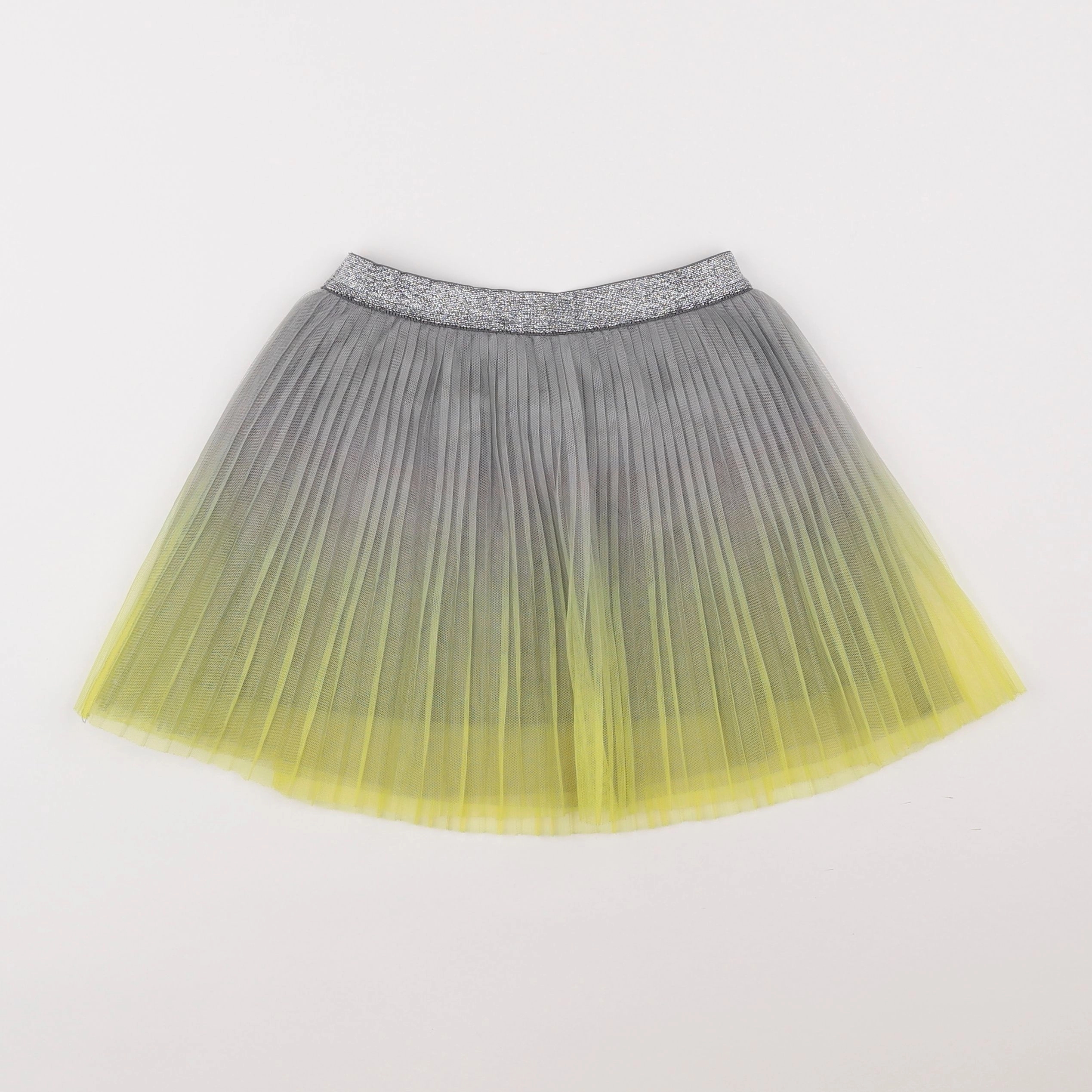 IKKS - jupe jaune, gris - 5 ans