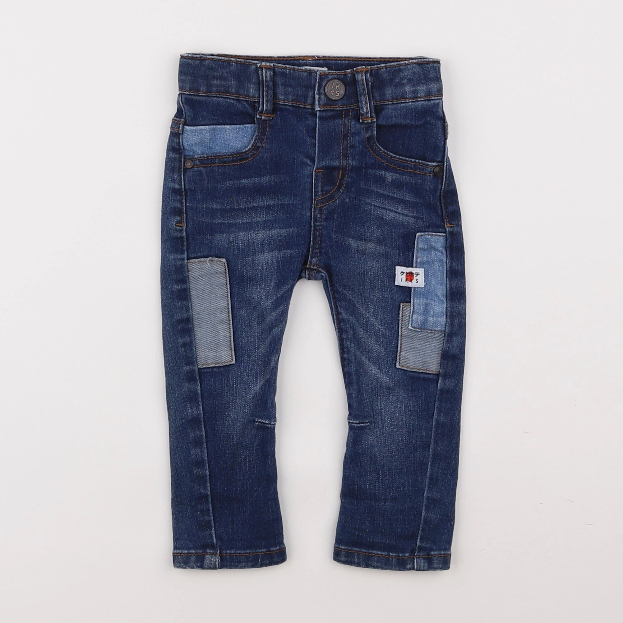IKKS - jean bleu - 6 mois