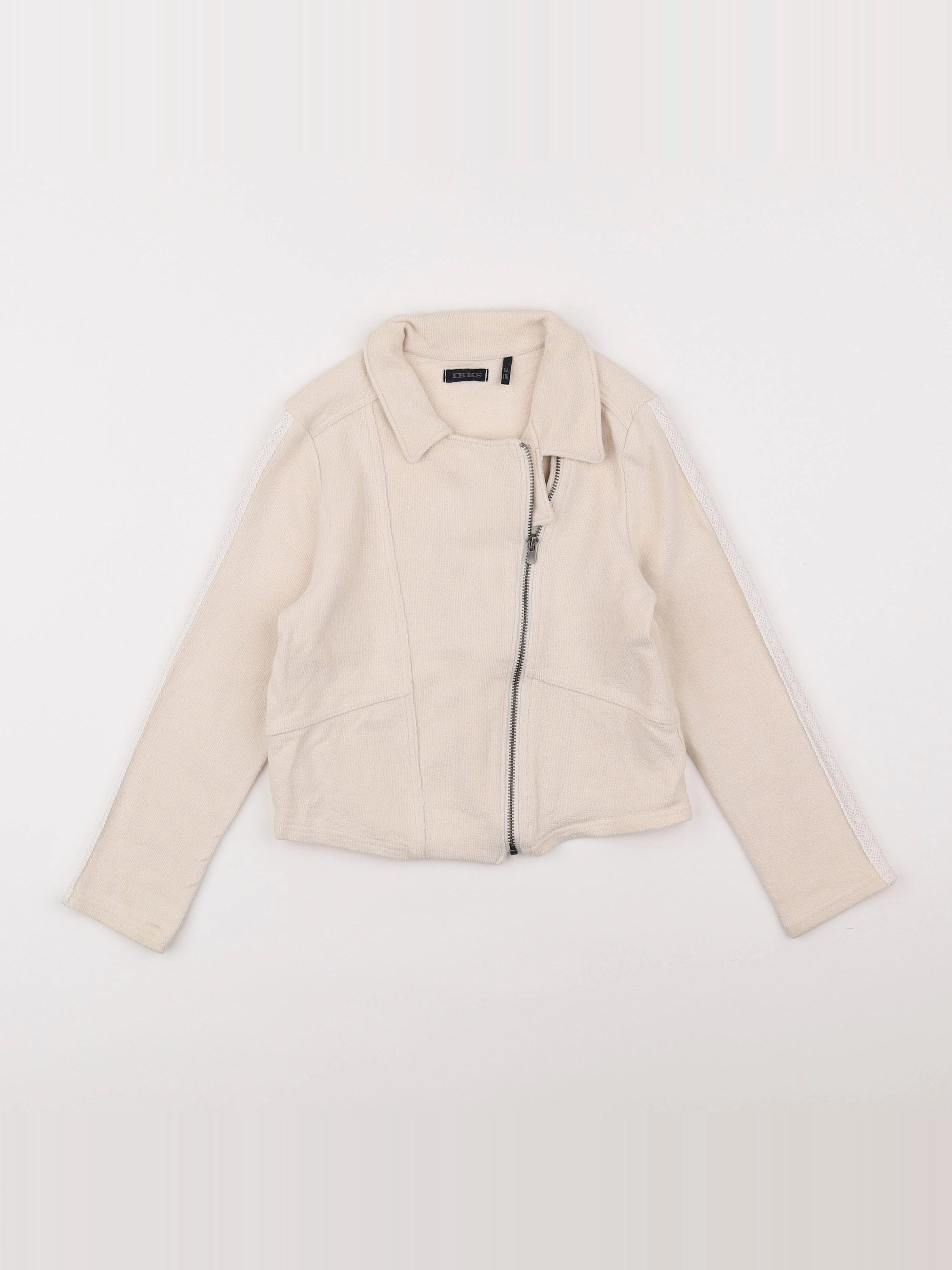 IKKS - veste beige - 6 ans