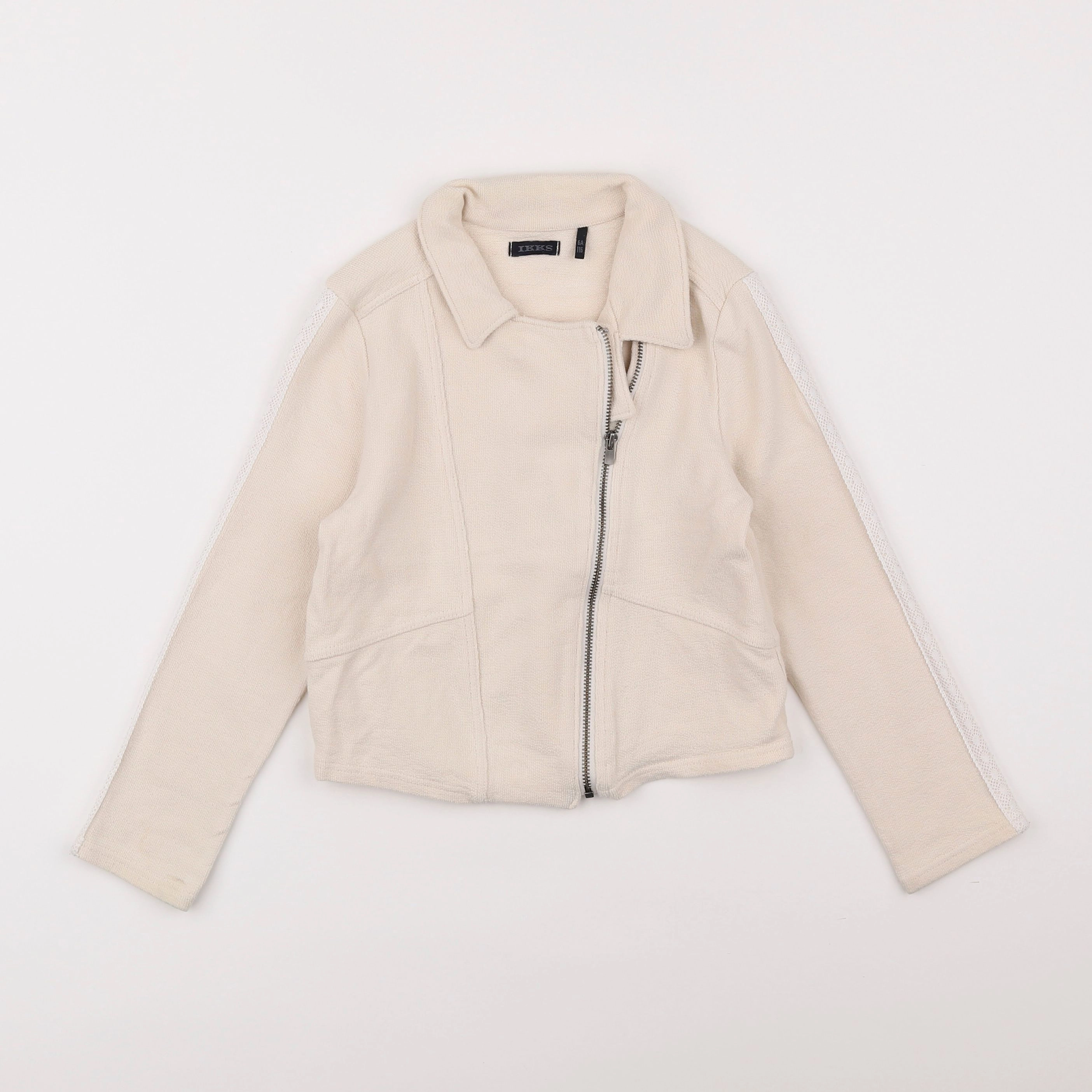 IKKS - veste beige - 6 ans