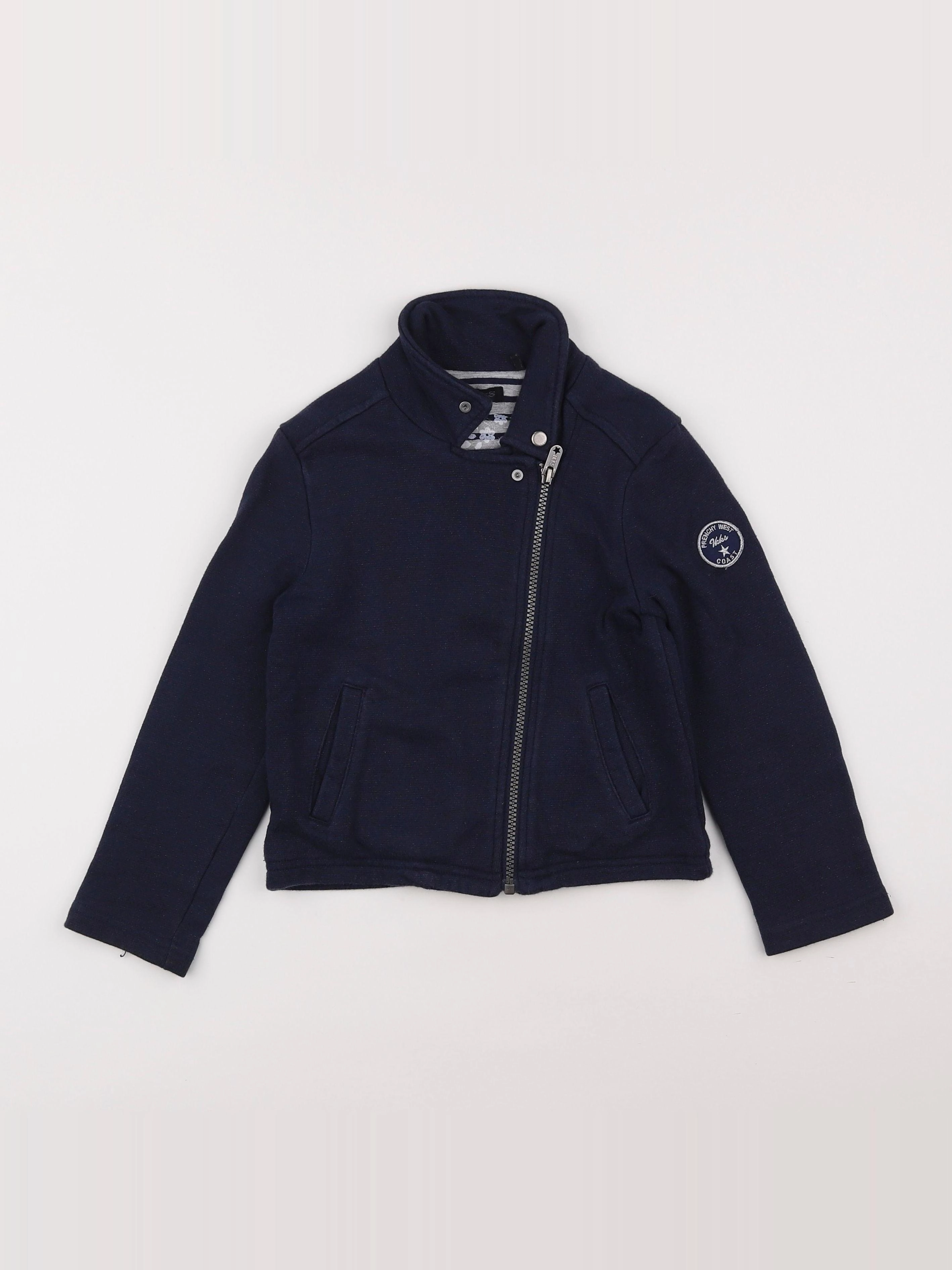 IKKS - veste bleu - 6 ans