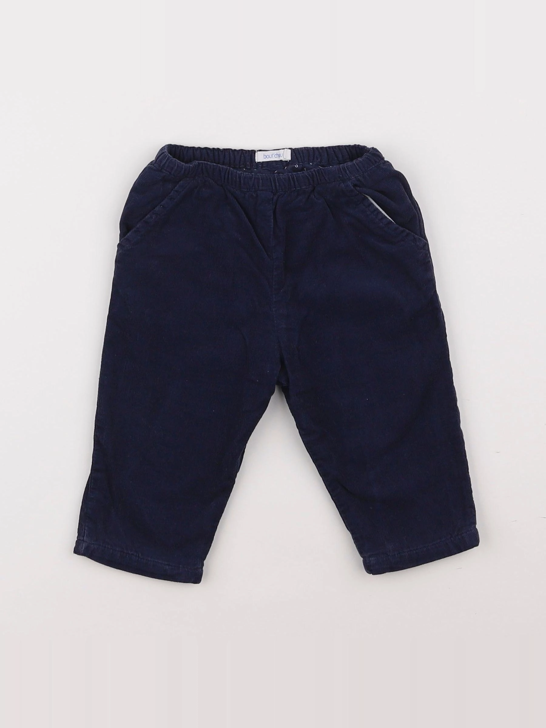 Boutchou - pantalon bleu - 6 mois