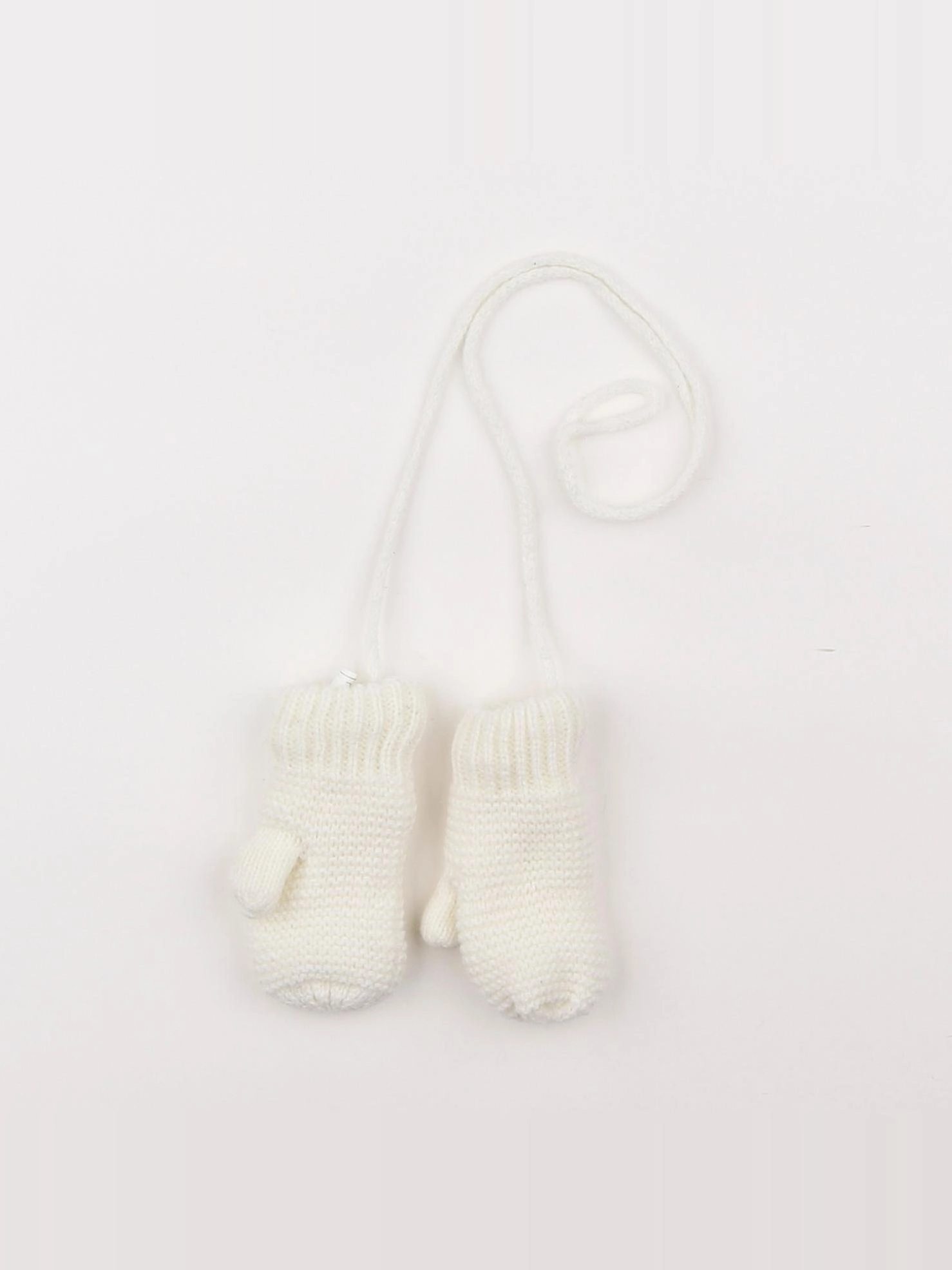 Boutchou - moufles blanc - 6/18 mois