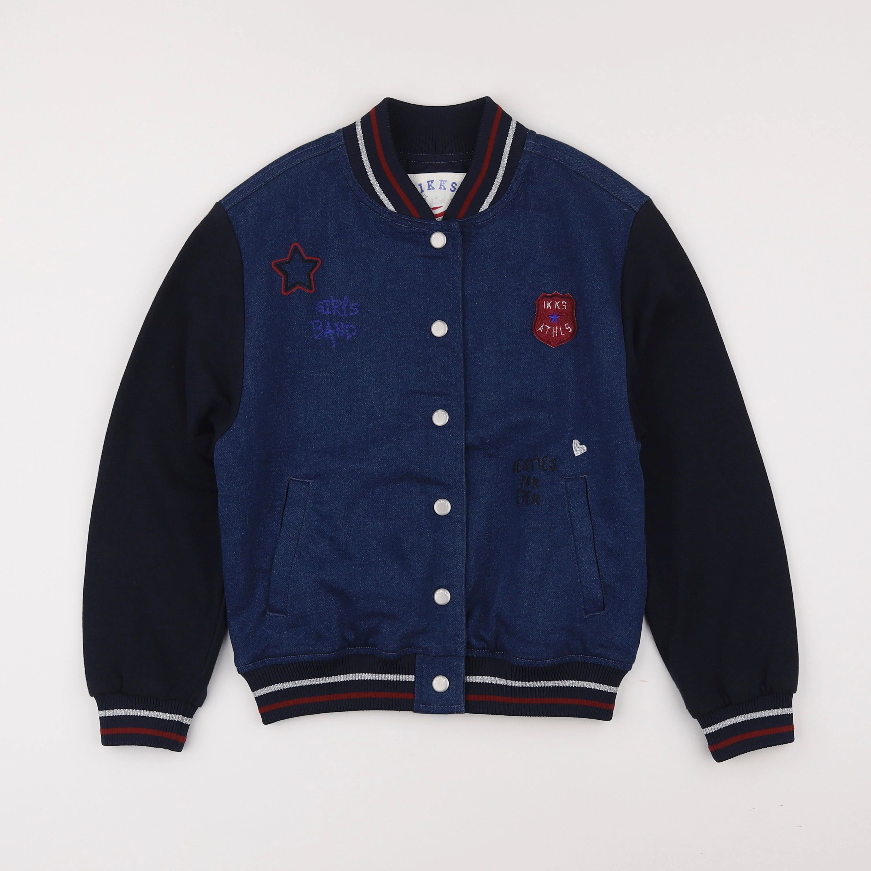 IKKS - veste bleu - 10 ans