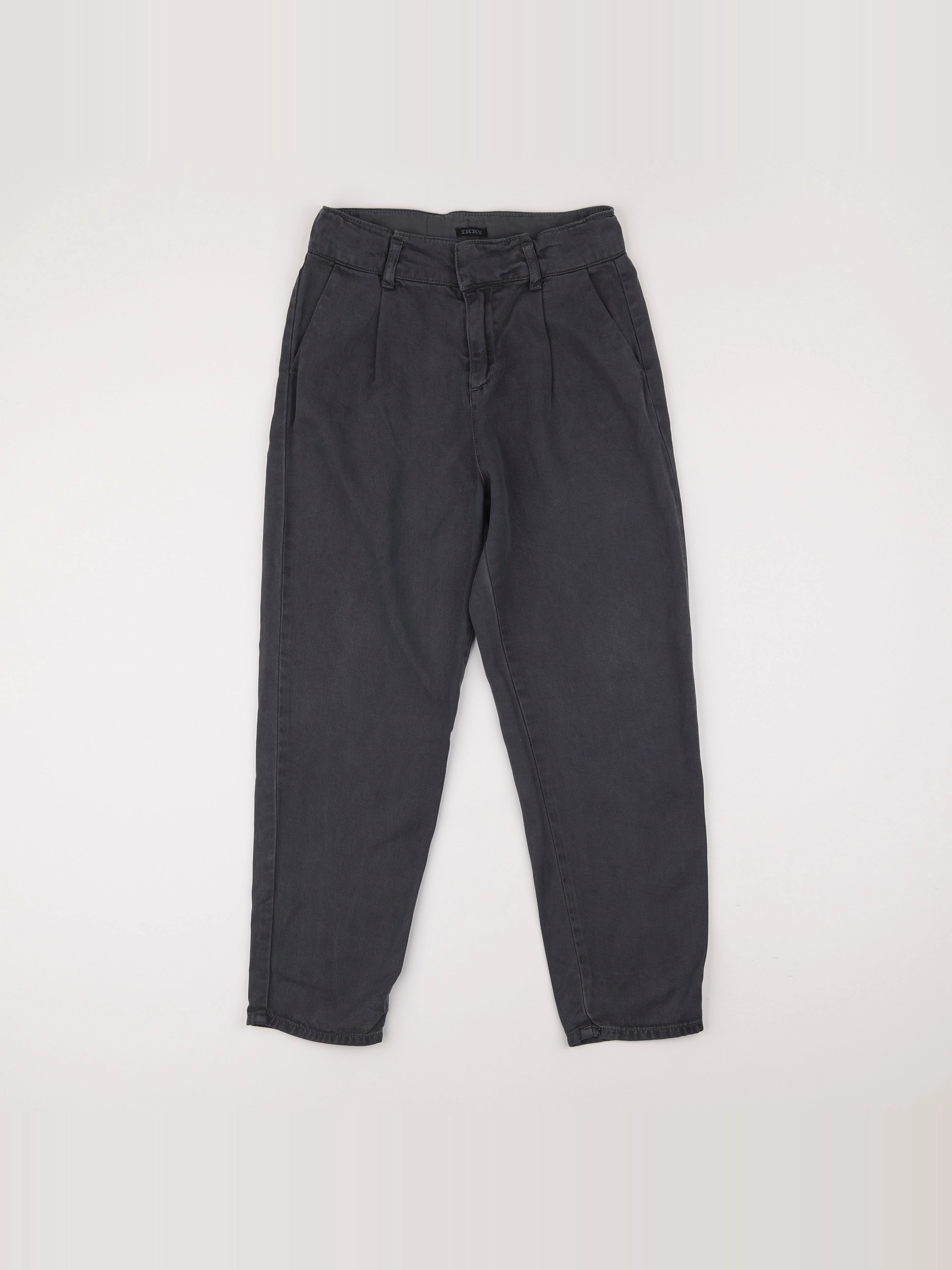 IKKS - pantalon gris - 10 ans