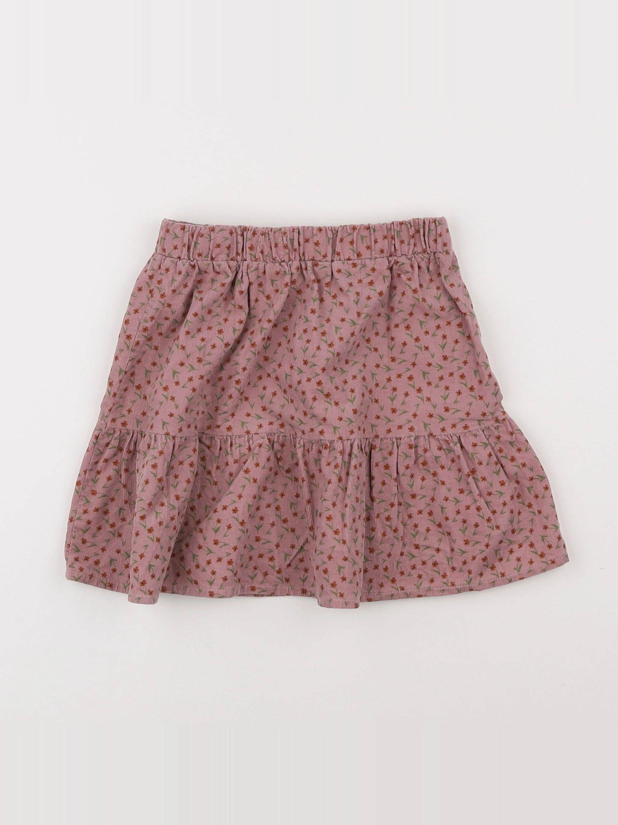 Vertbaudet - jupe rose - 7 ans