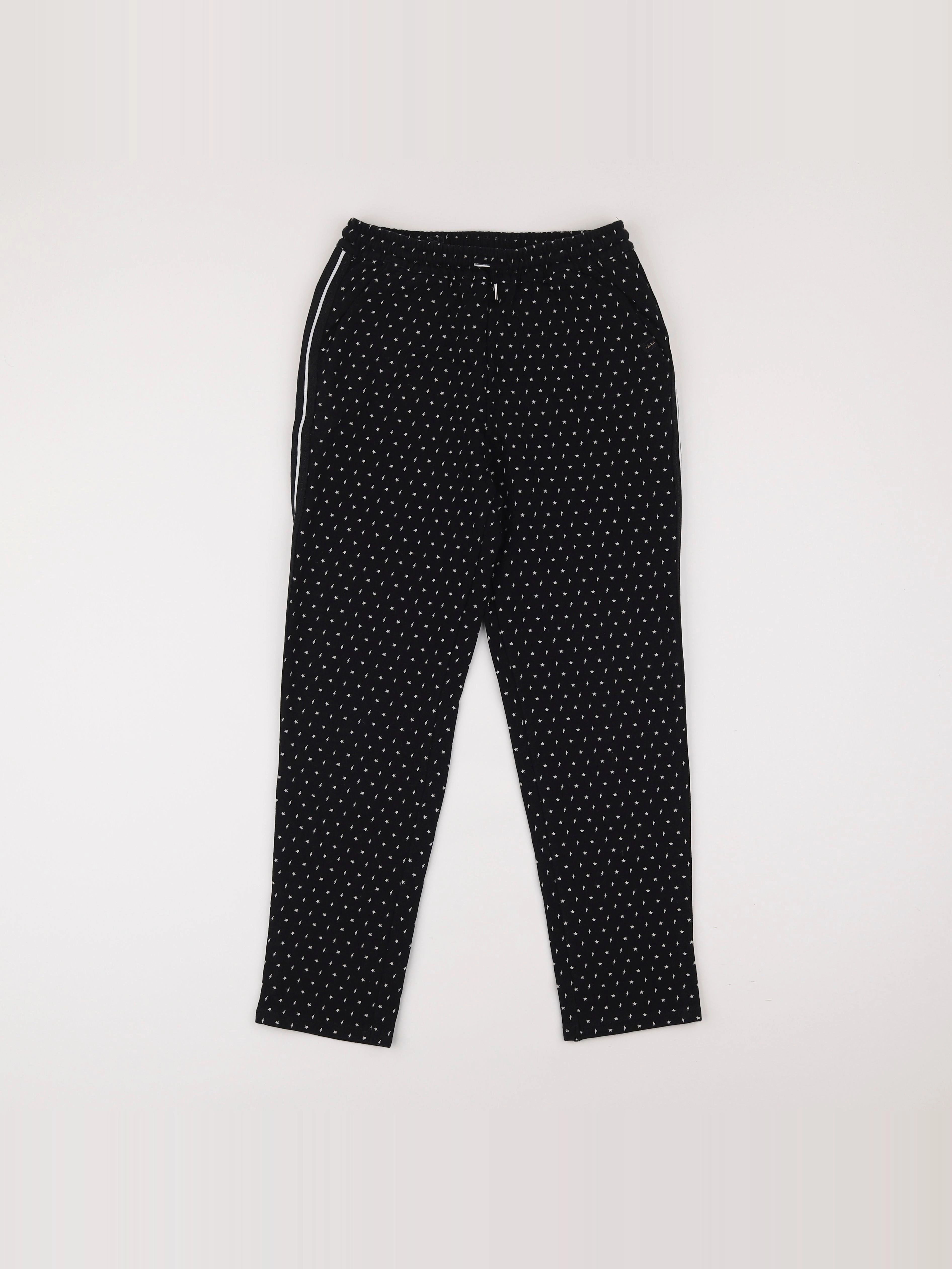 IKKS - pantalon noir - 10 ans