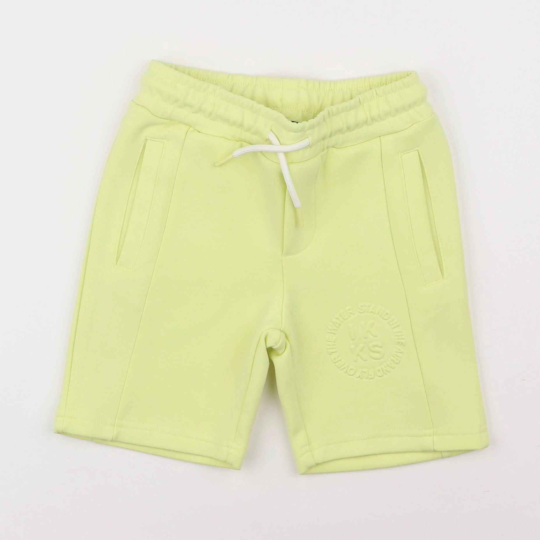 IKKS - short jaune - 8 ans