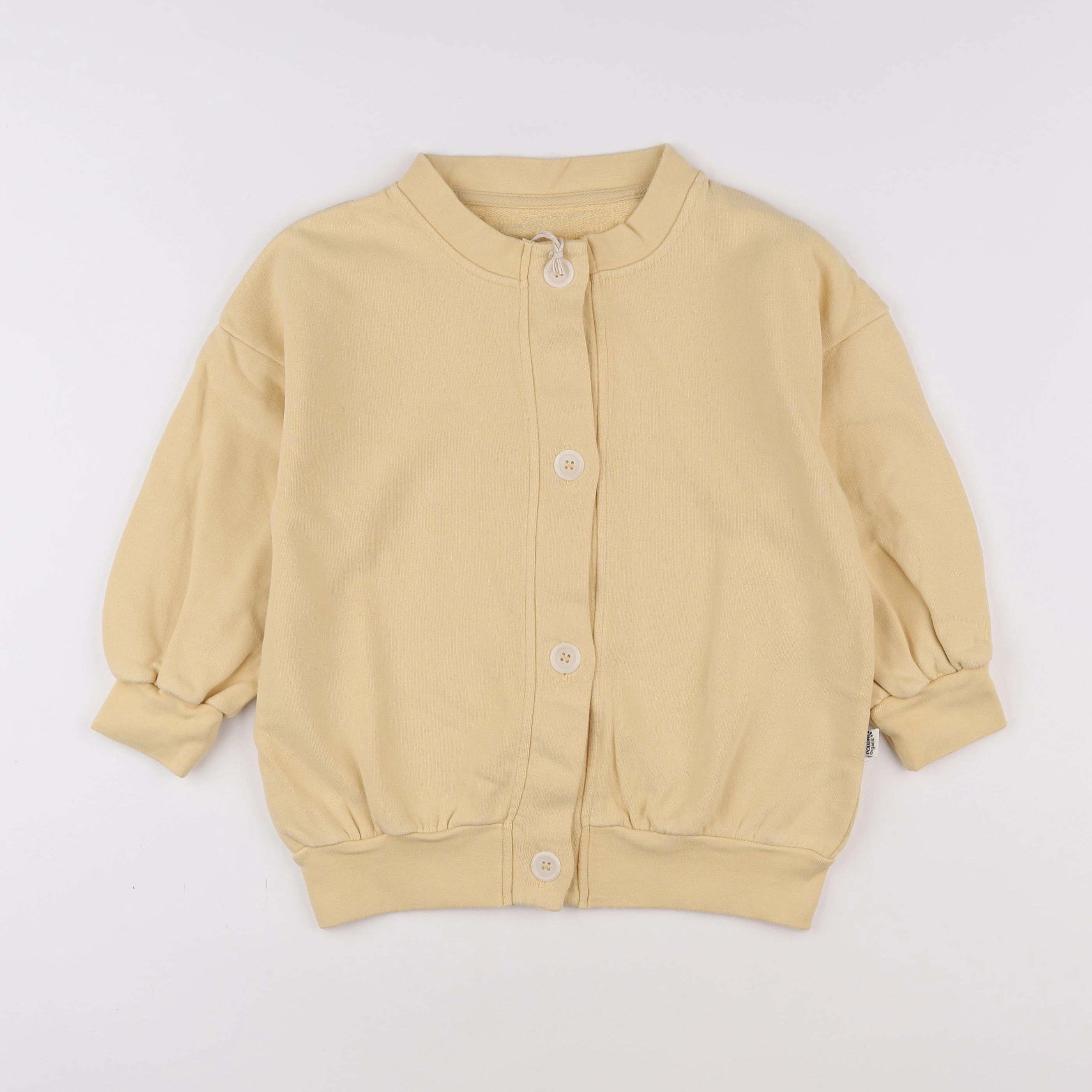 Poudre Organic - Cardigan Brunelle Sahara Sun  - 10 ans