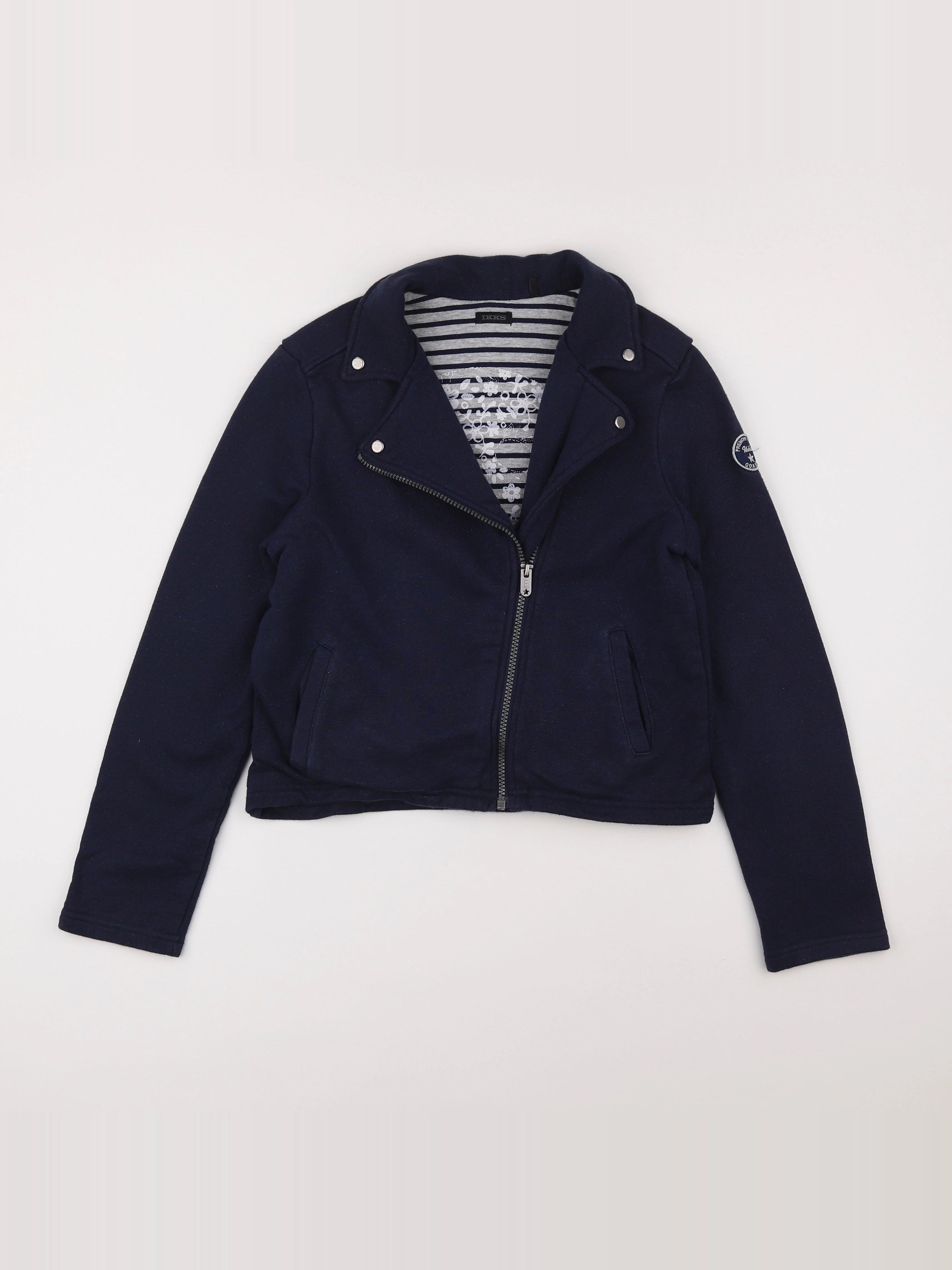 IKKS - veste bleu - 14 ans