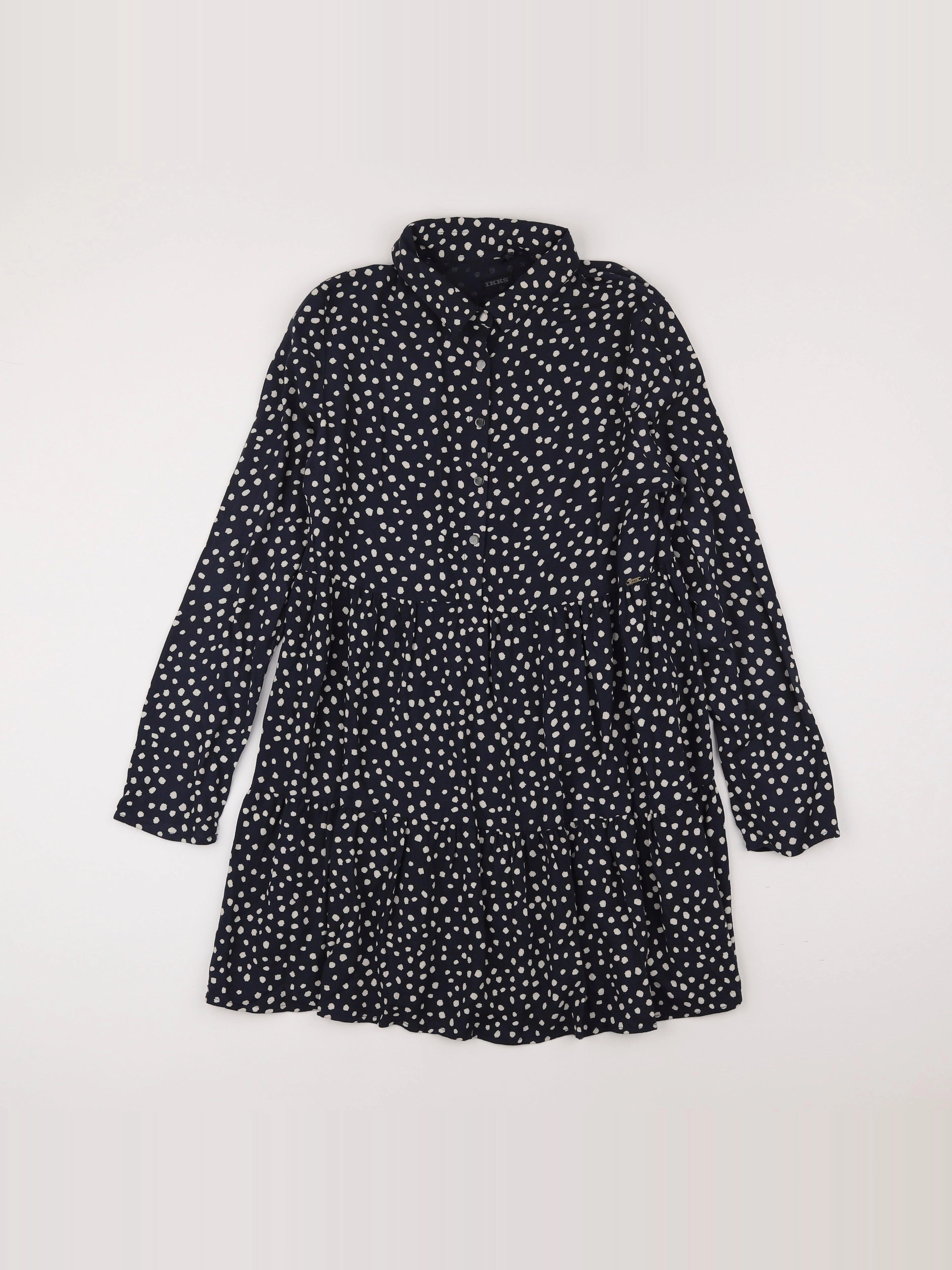 IKKS - robe bleu - 14 ans