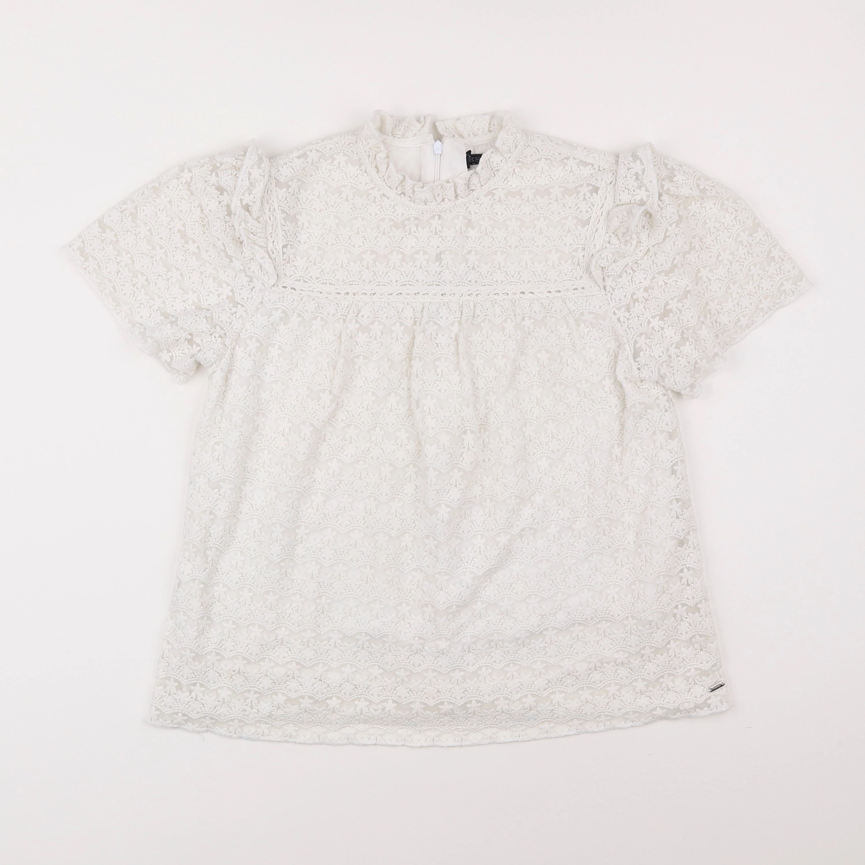 IKKS - blouse blanc - 12 ans