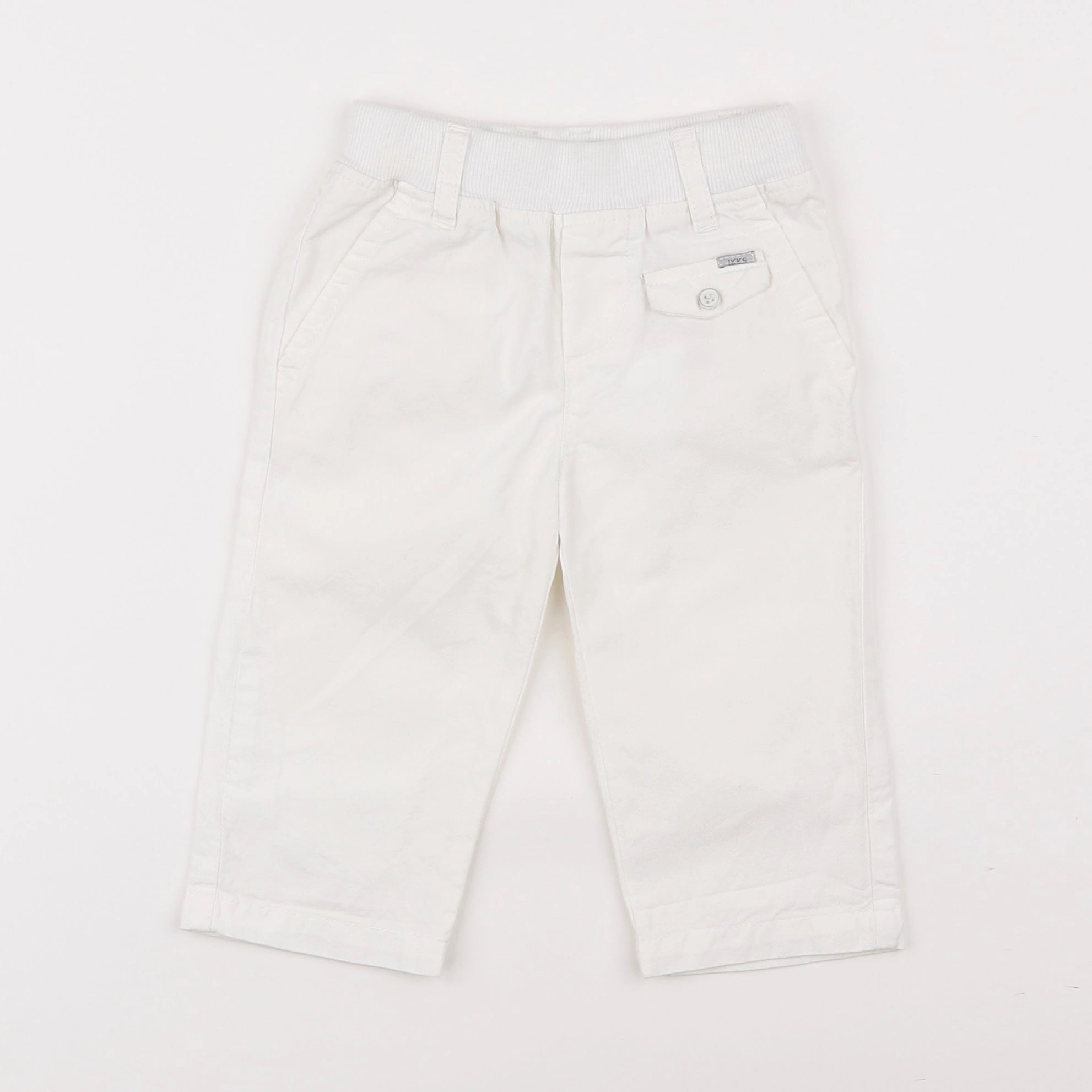 IKKS - pantalon blanc - 6 mois