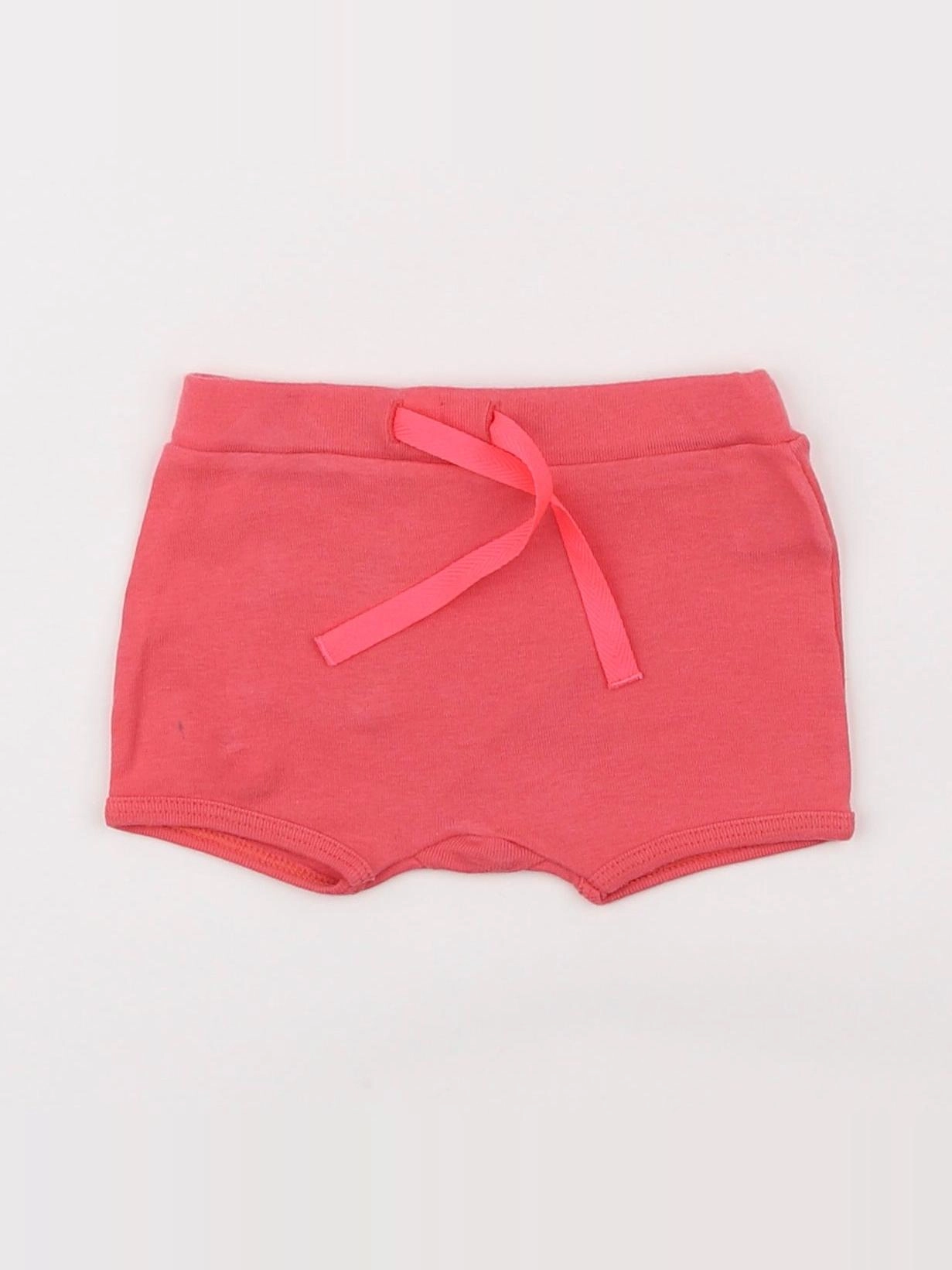 Petit Bateau - short rose - 6 mois